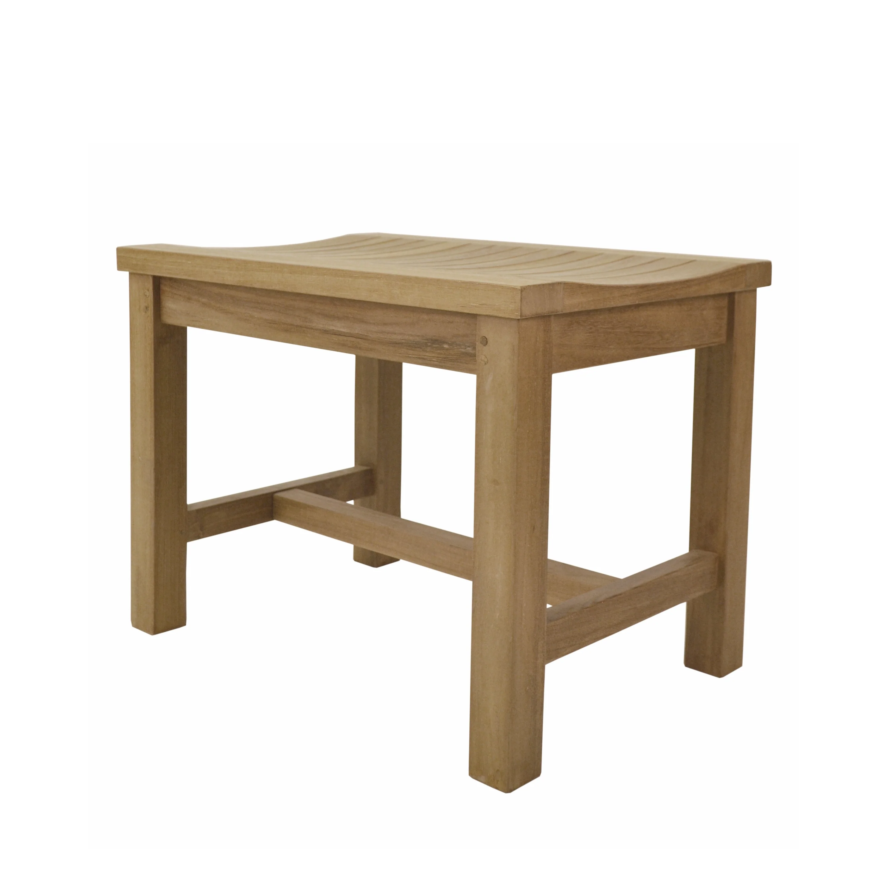 Anderson Teak 24" Casablanca Backless Chair CHD-130 - Image 7