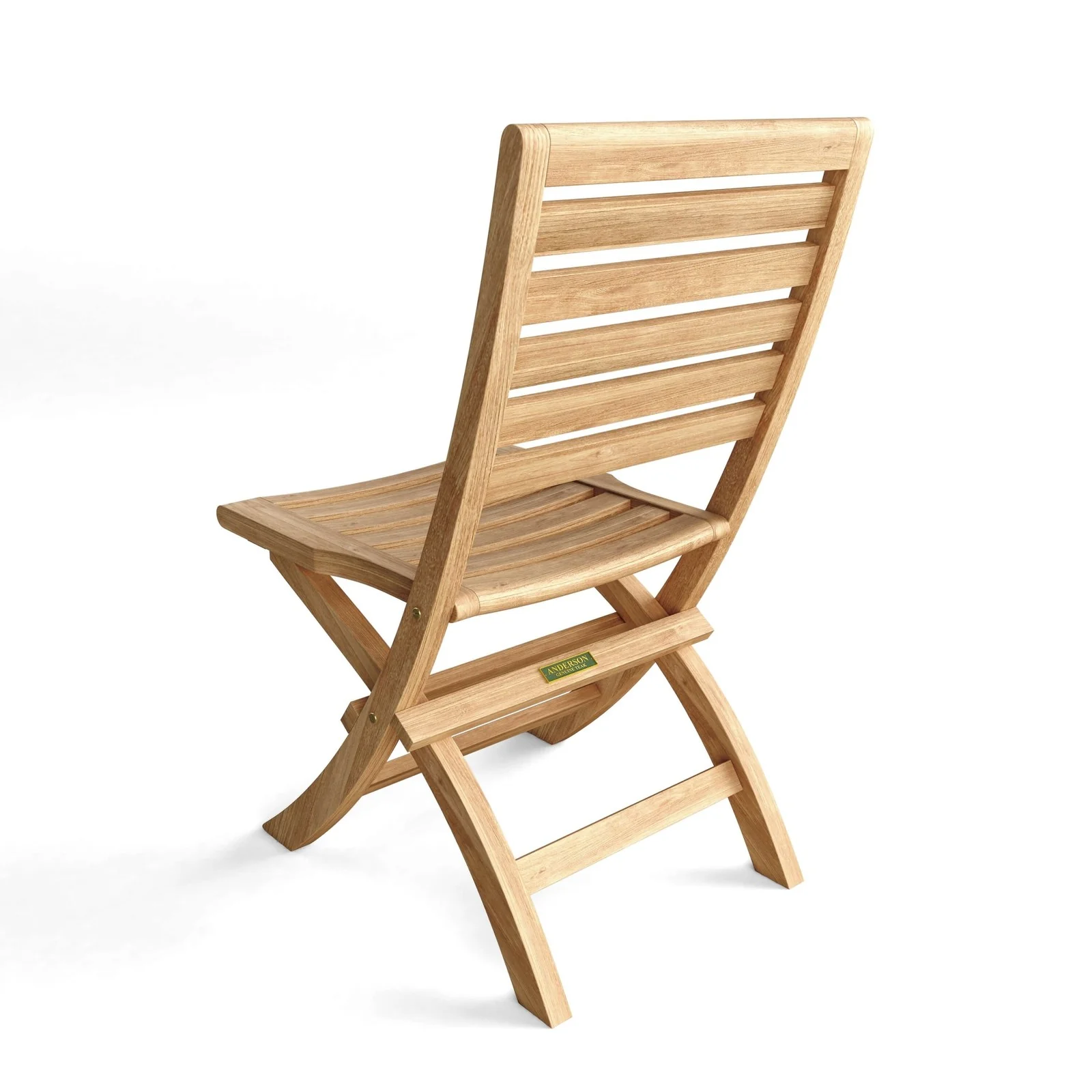 Anderson Teak Andrew Folding Chair (sell & price per 2 chairs only) CHF-108 - Image 3
