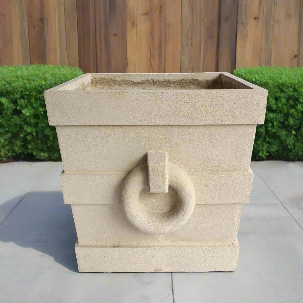 Anderson Teak Aztec Square Planter  PL-S2424