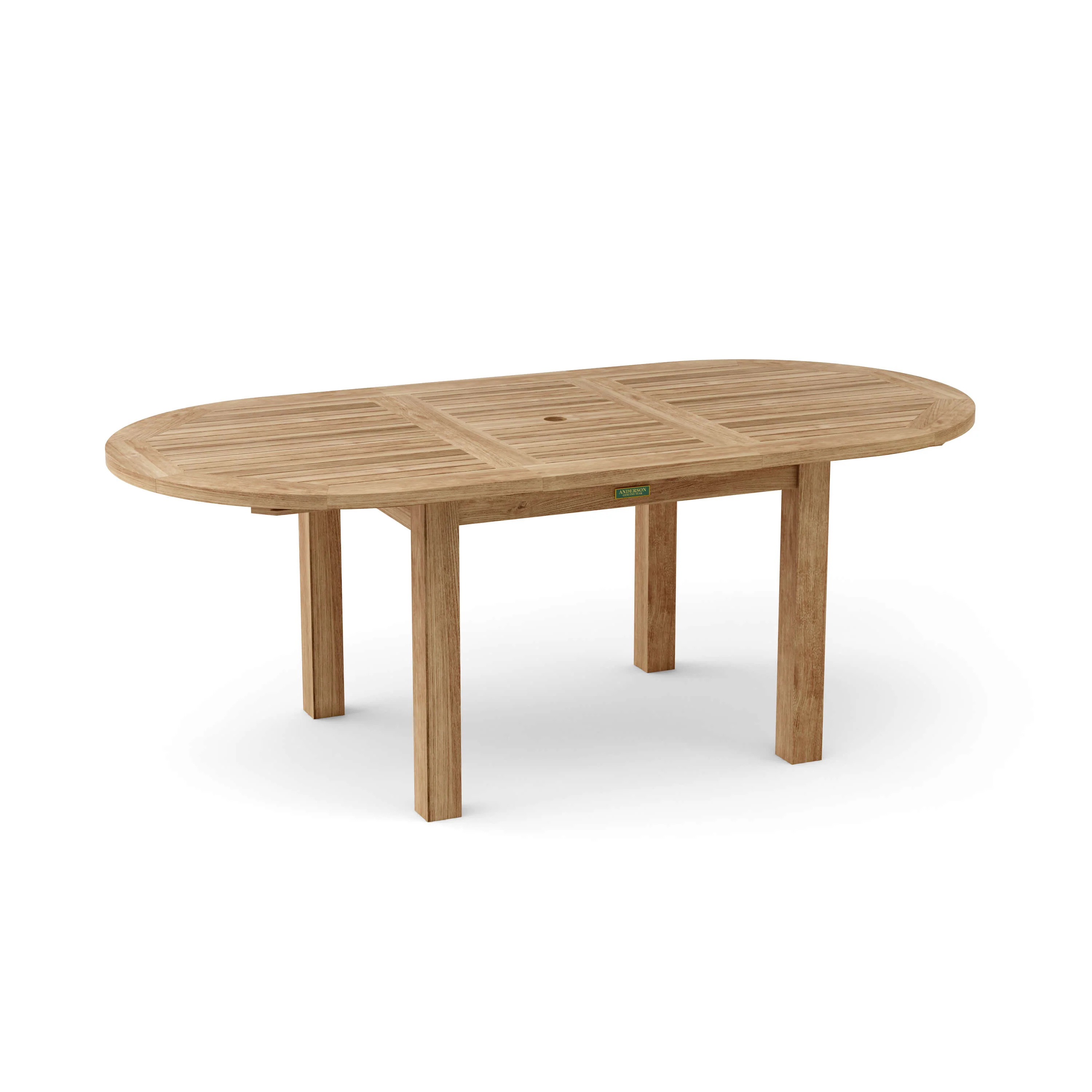 Anderson Teak Bahama 78" Oval Extension Table TBX-079V - Image 5