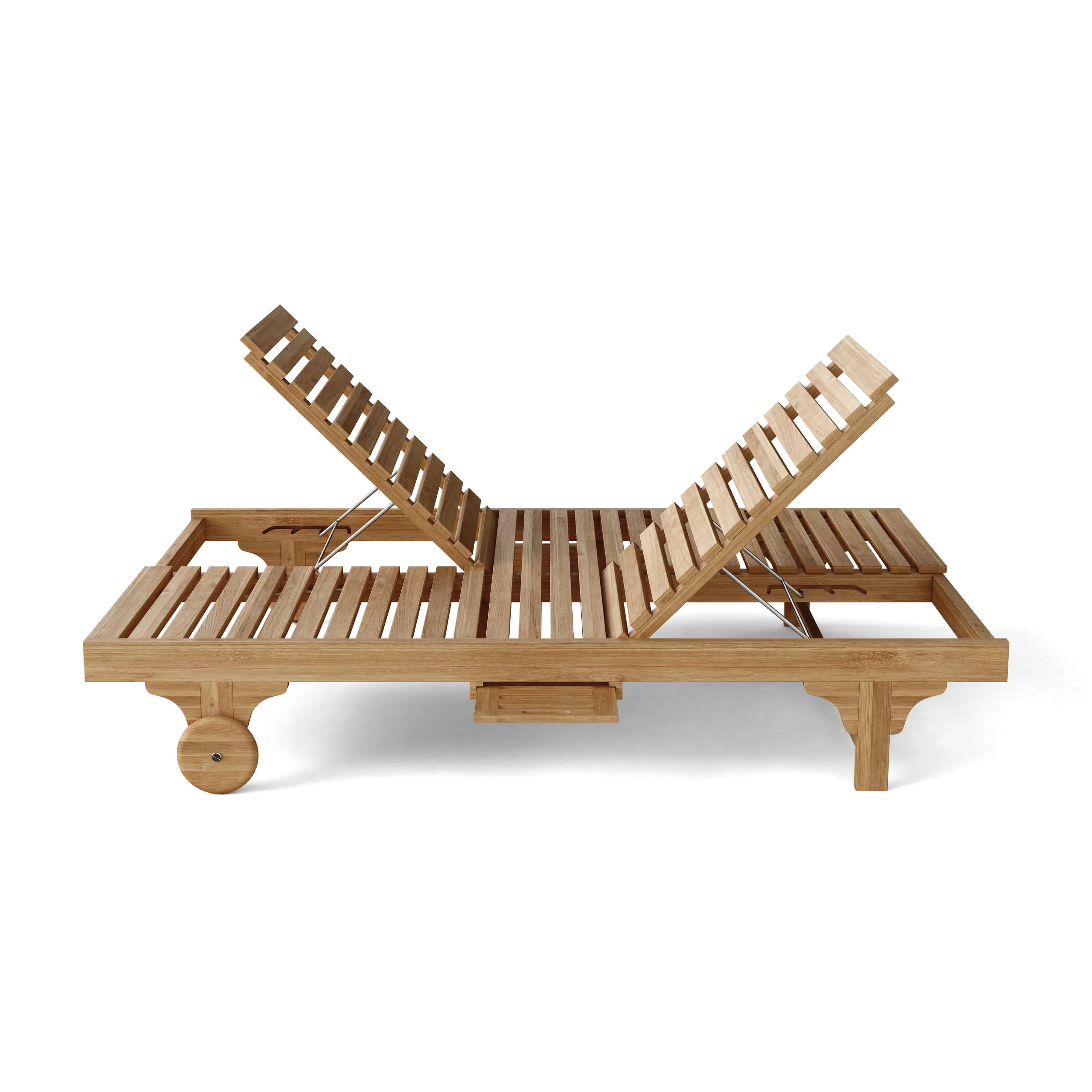 Anderson Teak Bel-Air Double Back Lounger 2-Pieces Set Set-48 - Image 2