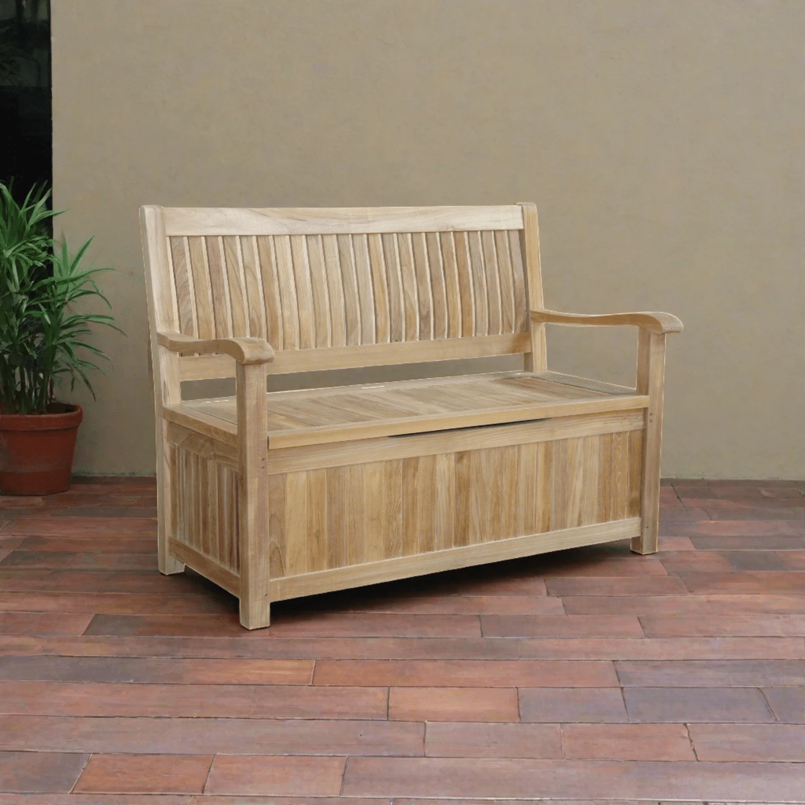 Anderson Teak Del-Amo Storage Bench BH-152SB