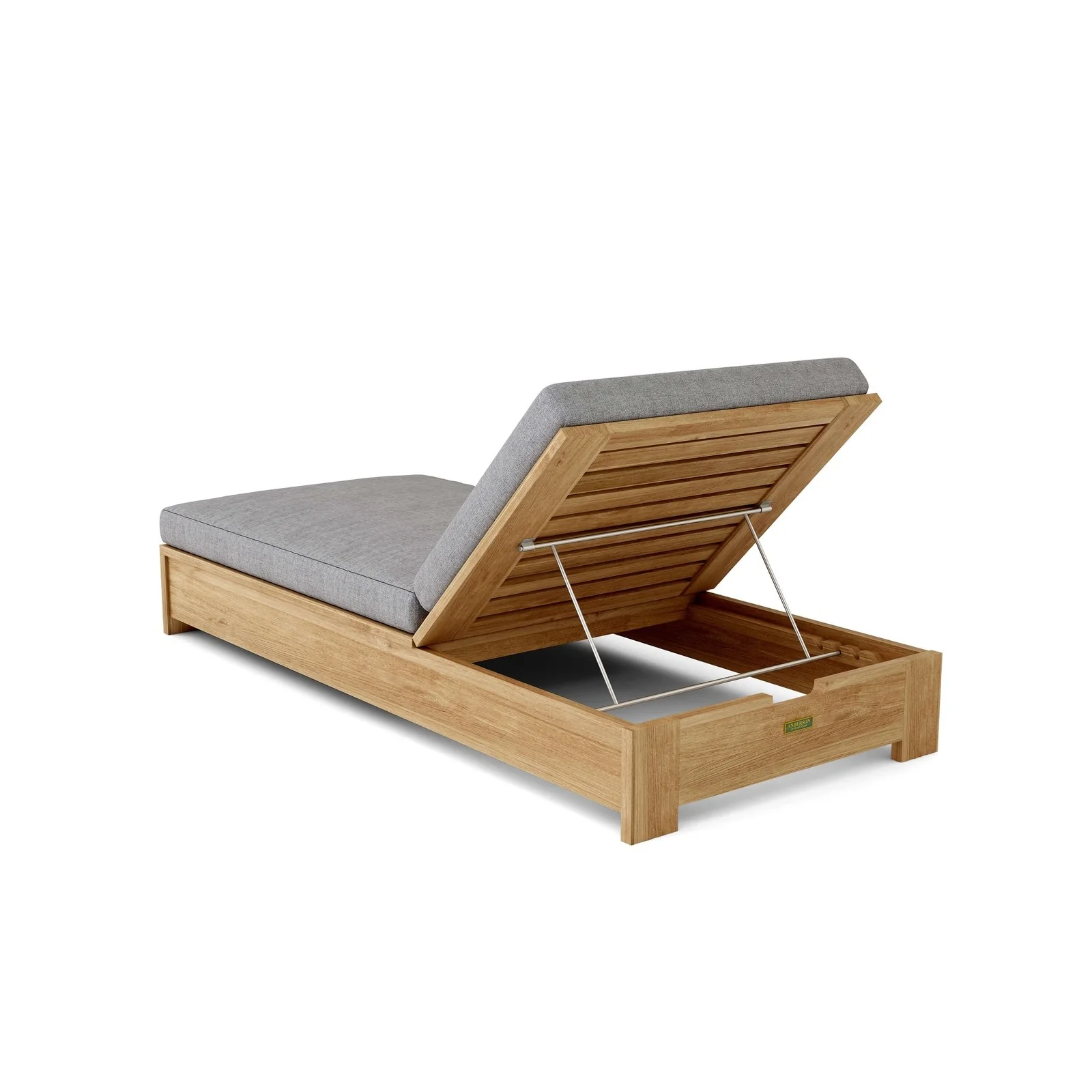 Anderson Teak Madera Sun Lounger SL-529 - Image 4