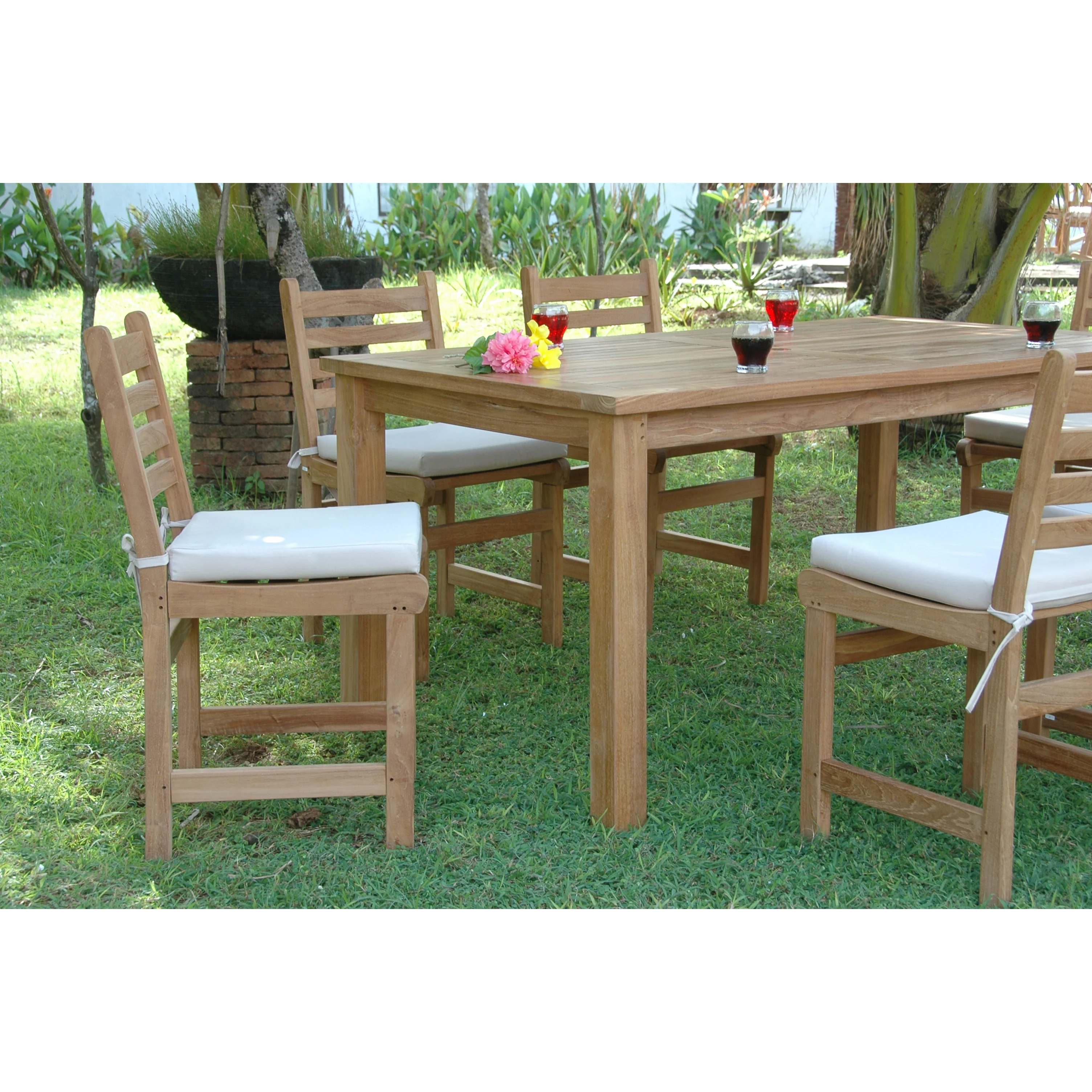 Anderson Teak Montage Windham 7-Pieces Dining Set SET-203 - Image 4