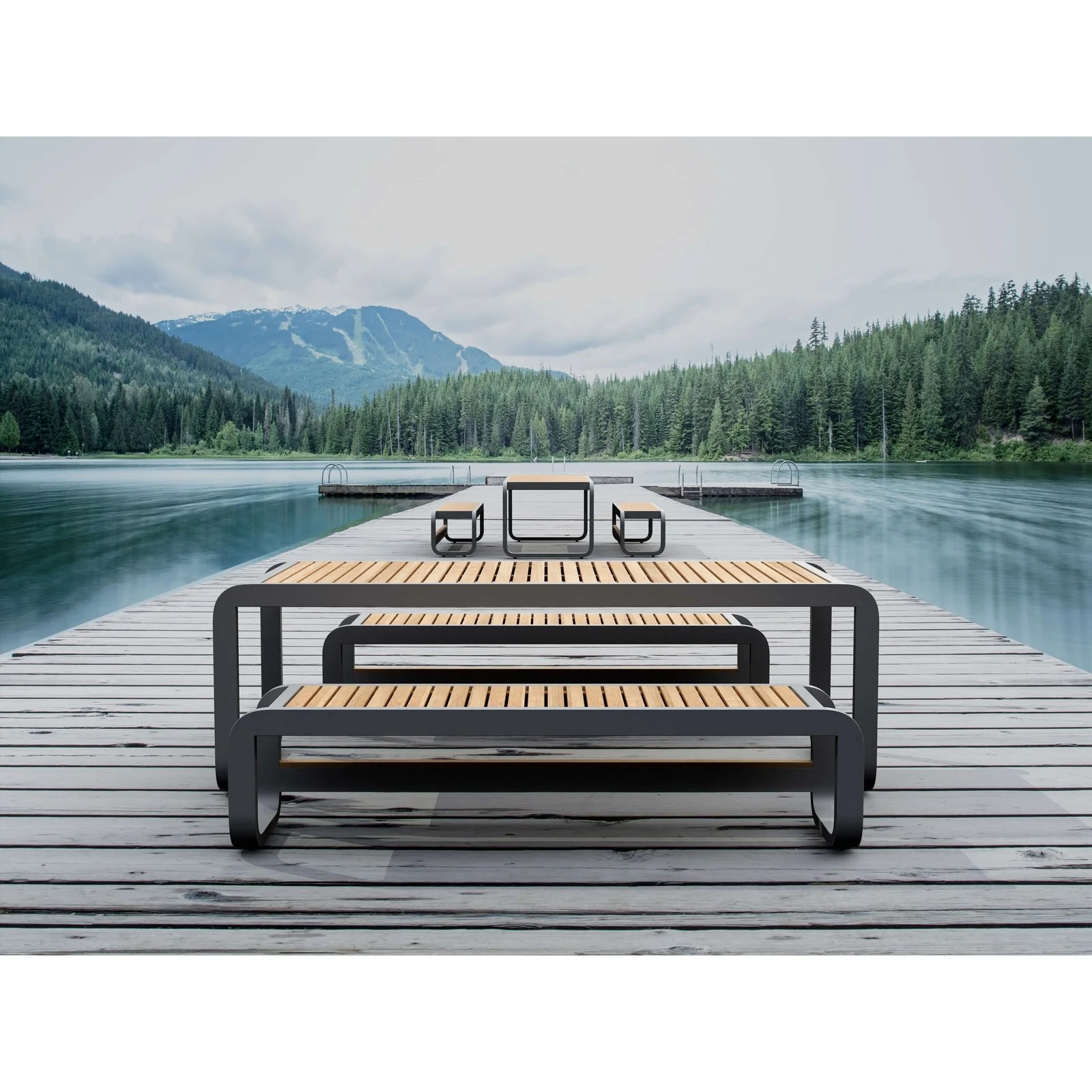 Anderson Teak Monza 3-pieces sets Set-5020