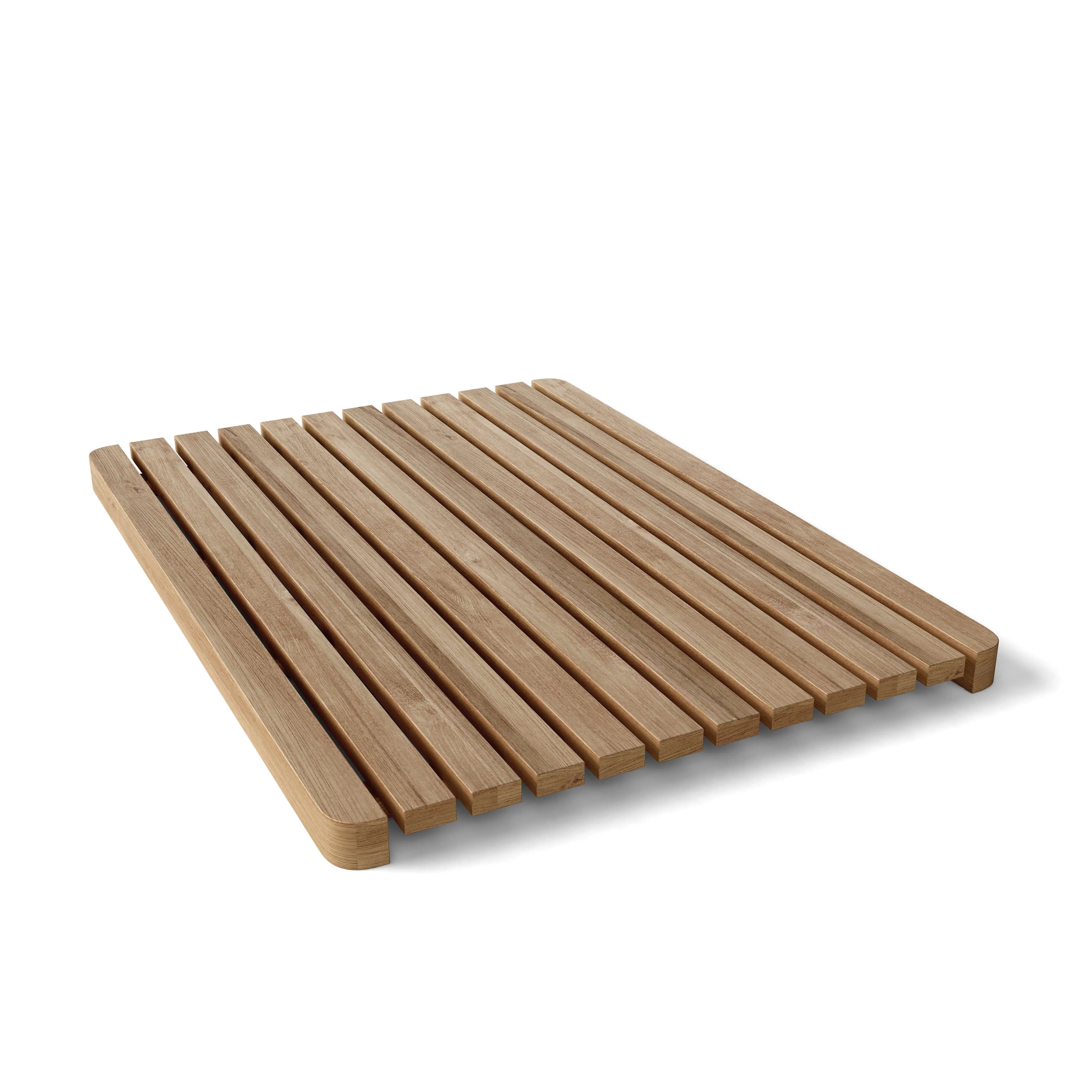 Anderson Teak Rectangular Small Shower Mat SPA-2518 - Image 2