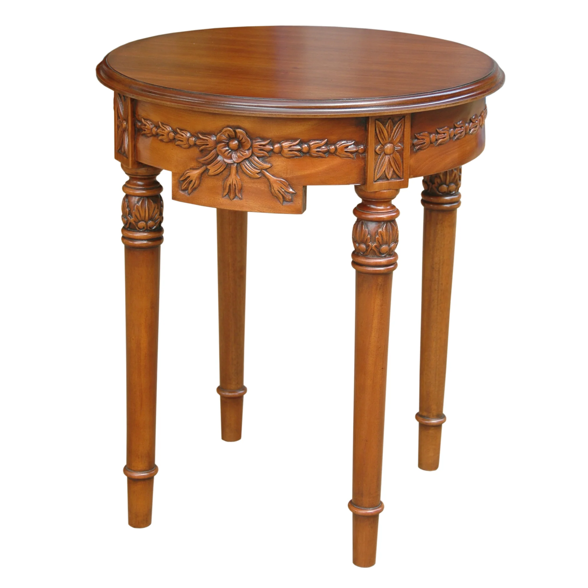Anderson Teak Regency Flower Side Table ST-031 - Image 2