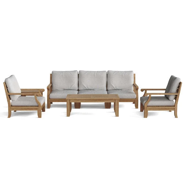 Anderson Teak Riviera Luxe 7-Pieces Modular Set With Rectangular Table B Set-97 - Image 11