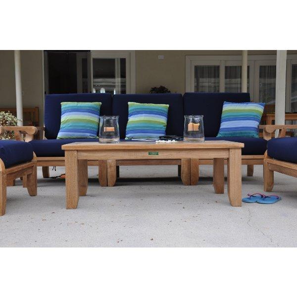 Anderson Teak Riviera Luxe 7-Pieces Modular Set With Rectangular Table B Set-97 - Image 3