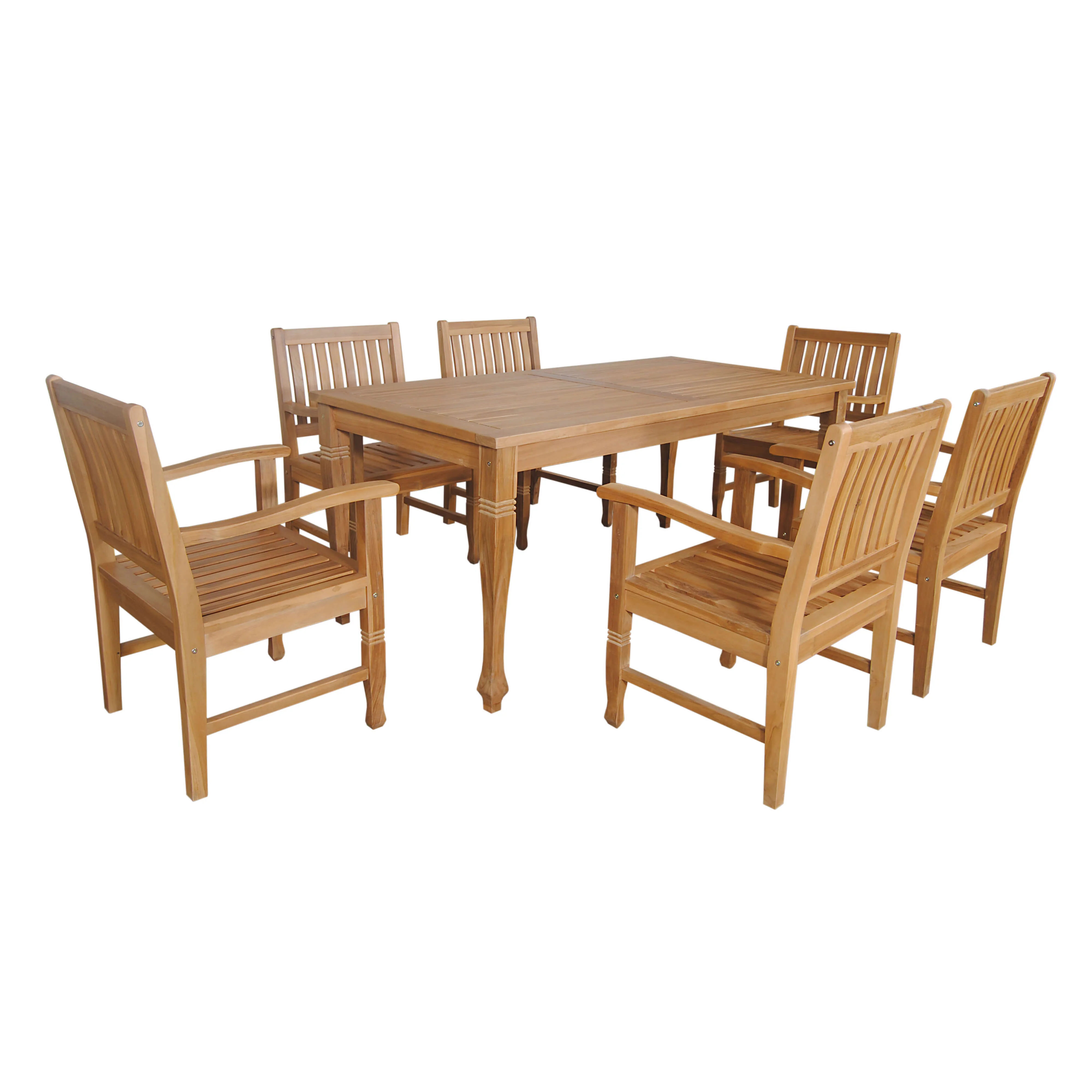 Anderson Teak Rockford 7-Pieces Dining Set Set-235 - Image 2