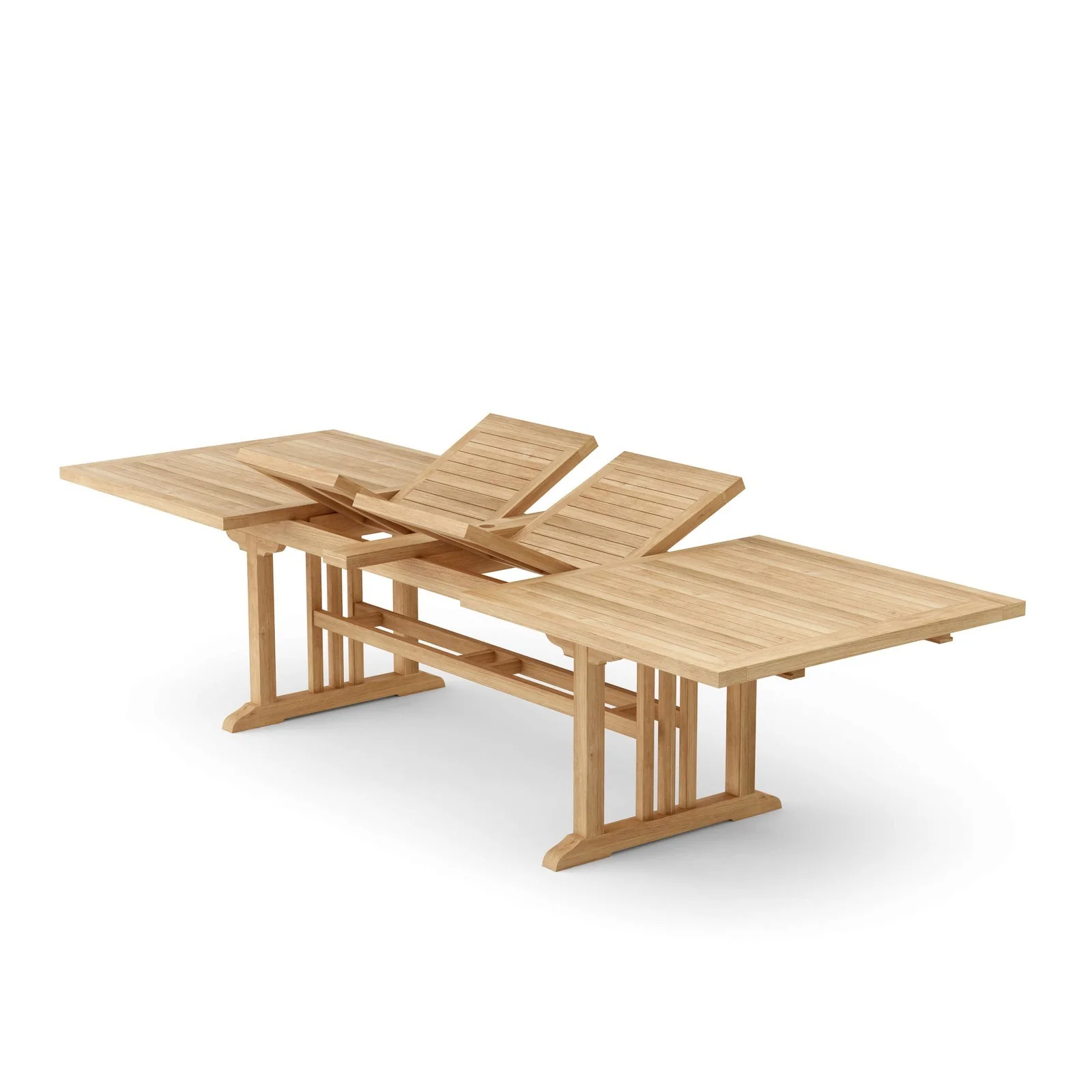 Anderson Teak Sahara 126" Rectangular Double Ext. Table TBX-126RD - Image 6