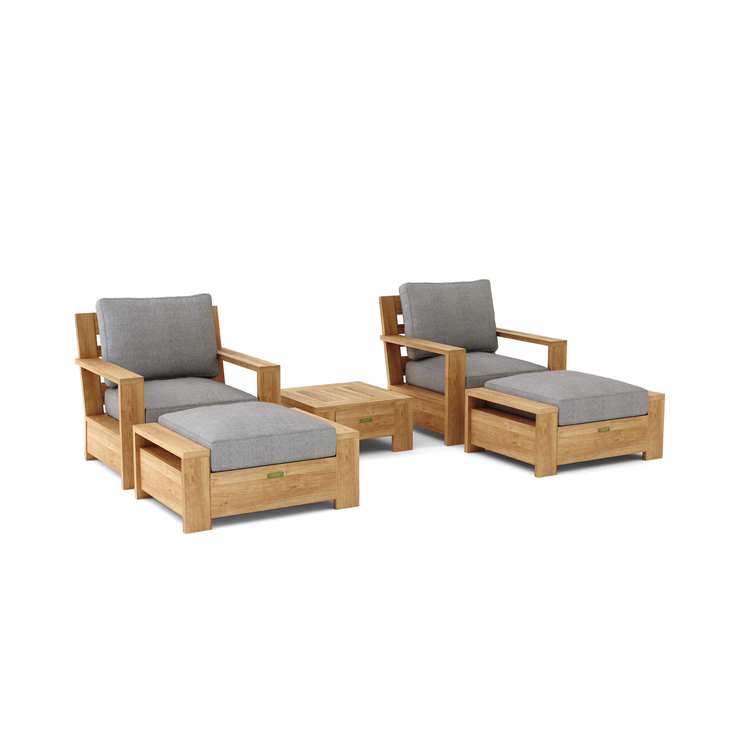 Anderson Teak SET-524 5-pc Madera Deep Seating SET-524 - Image 3