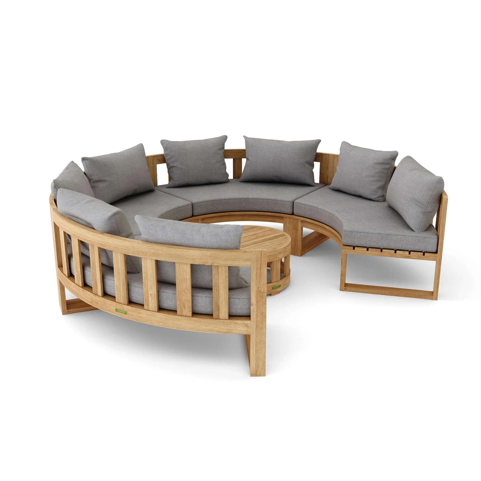 Anderson Teak SET-810 Circular Modular Deep Seating Set SET-810 - Image 2