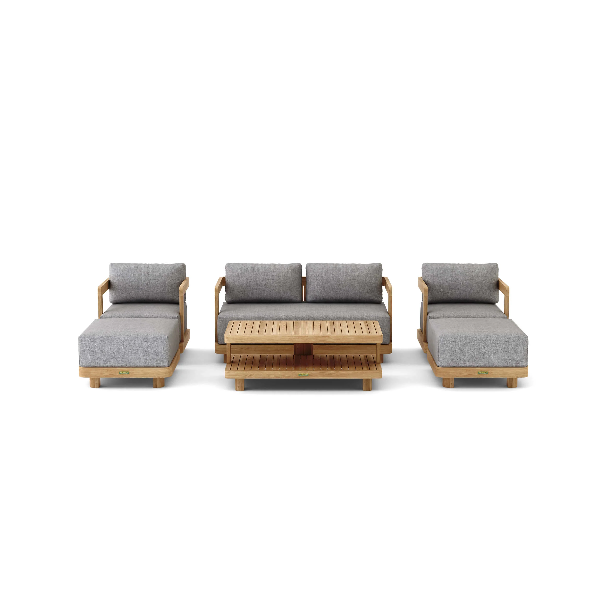 Anderson Teak SET-902 6-pc Granada Deep Seating SET-902 - Image 2