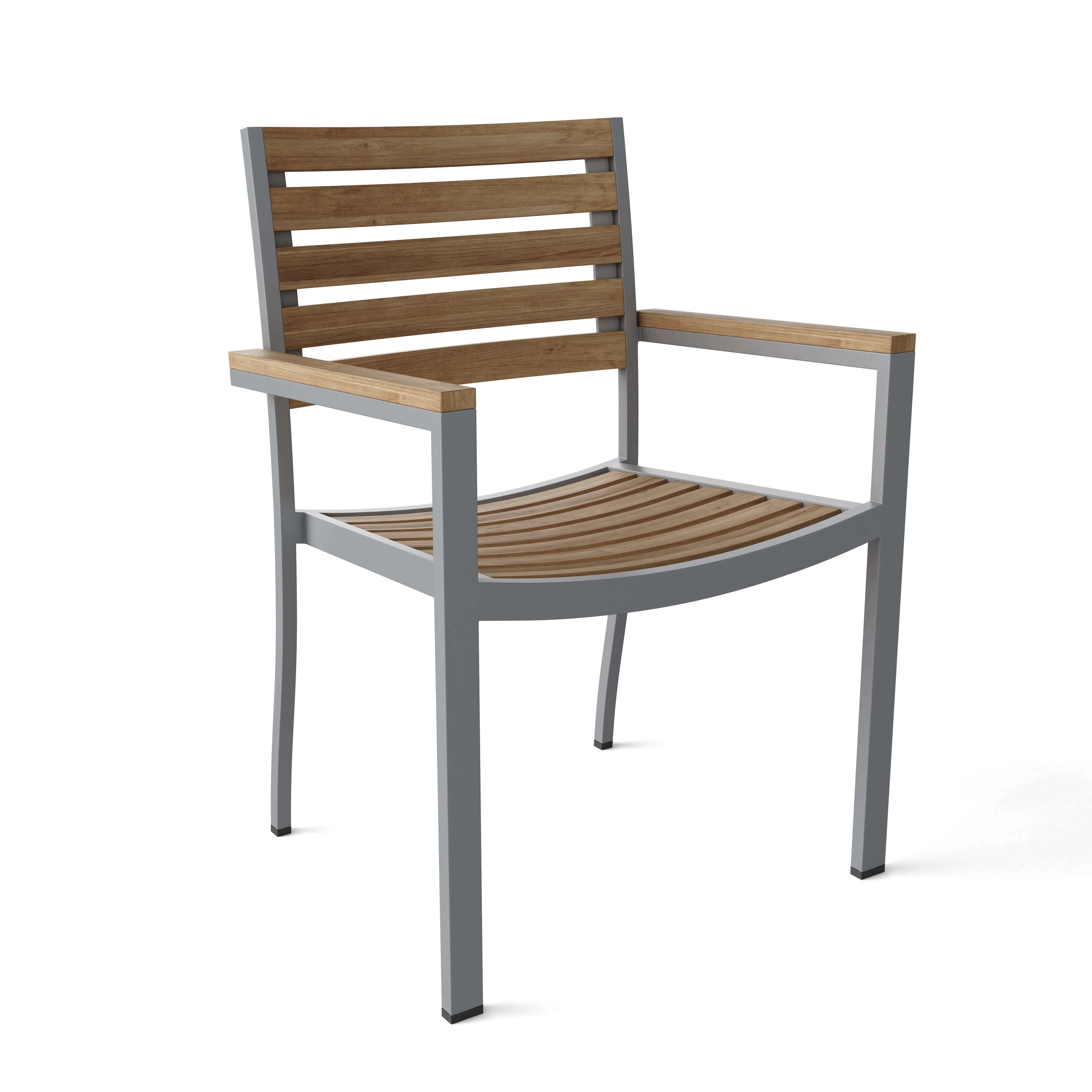Anderson Teak Seville Stackable Armchair (sold as 4 Chair/box) CHS-2522 - Image 2