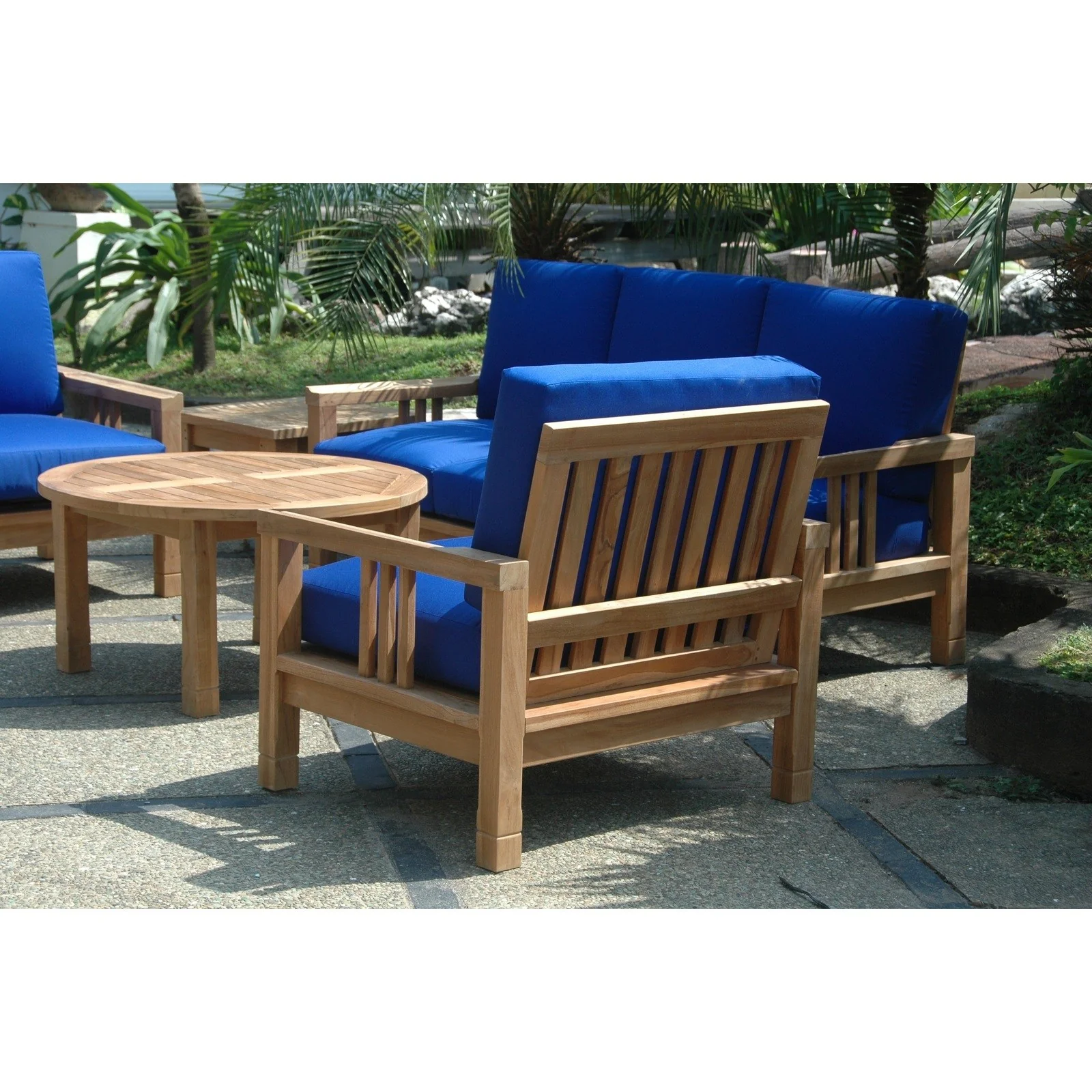 Anderson Teak SouthBay Deep Seating 5-Pieces Conversation Set C SET-255 - Image 4