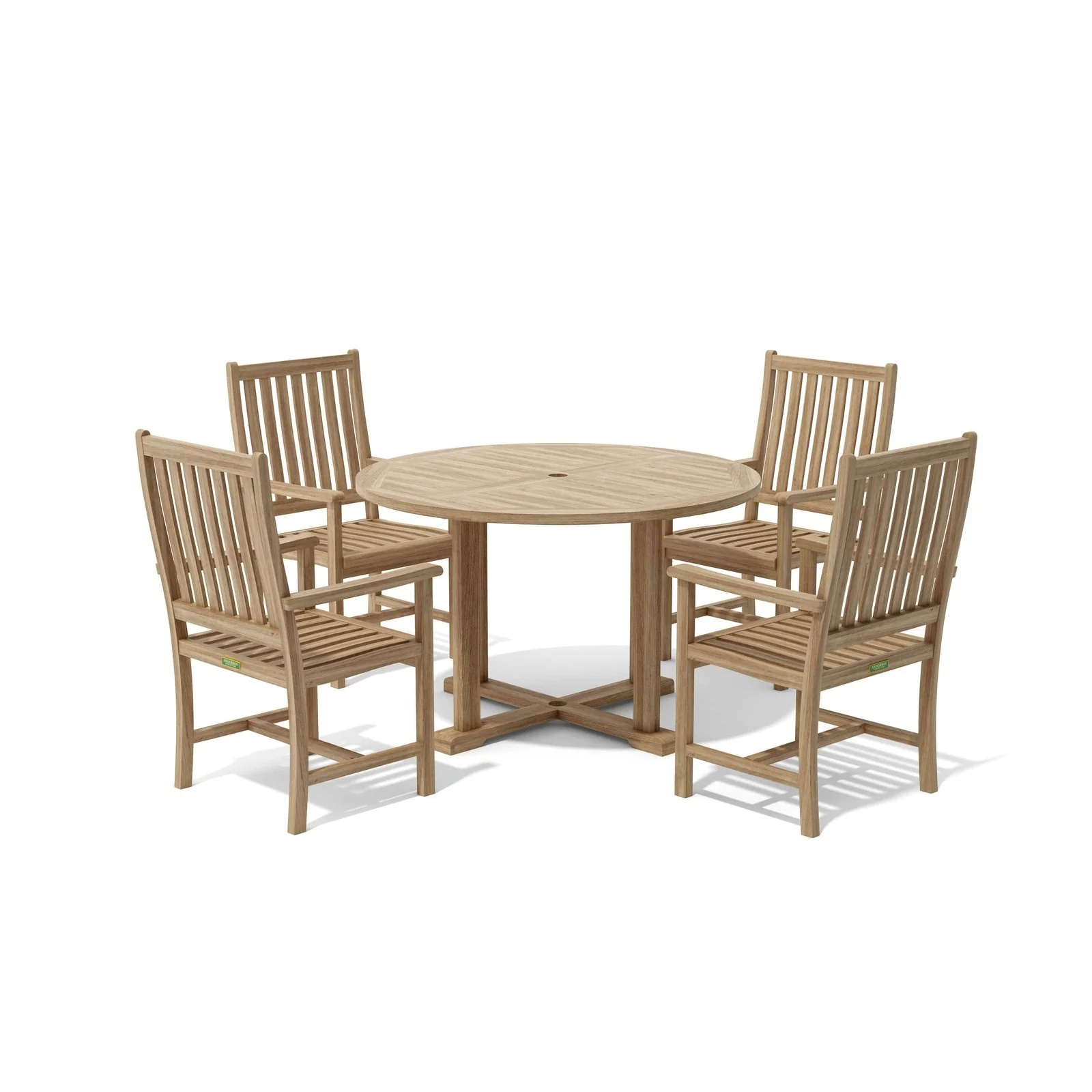 Anderson Teak Tosca Wilshere 5-Pieces Dining Set Set-16 - Image 4