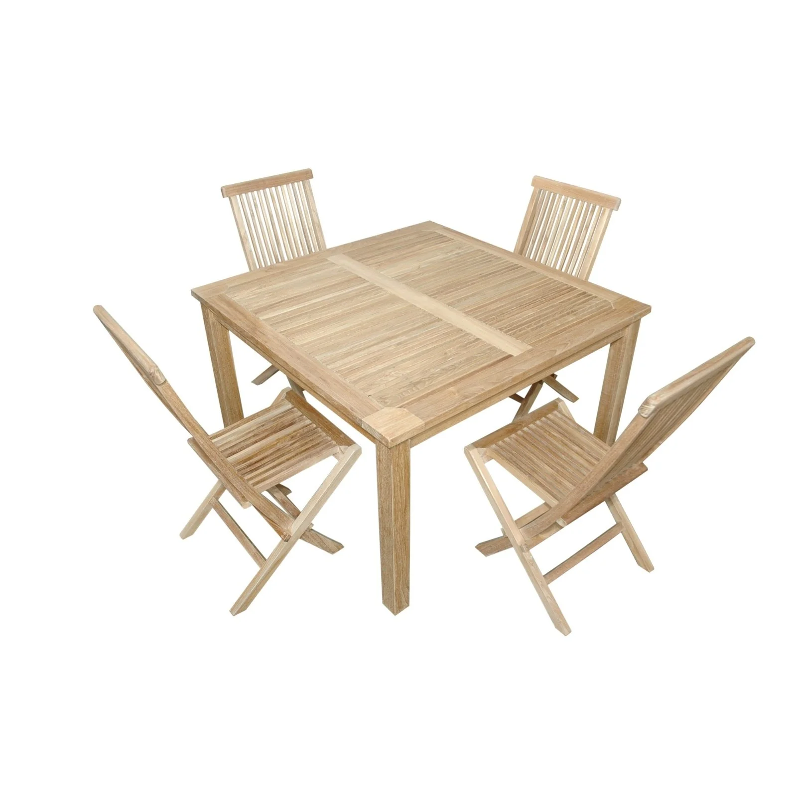 Anderson Teak Windsor Classic 5-Pieces Folding Dining Chair Set-62 - Image 4