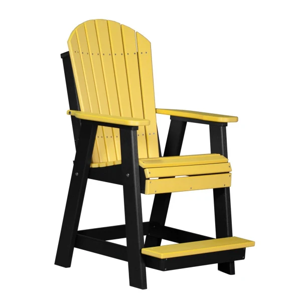 LuxCraft Adirondack Outdoor Poly Balcony Chair - Image 24