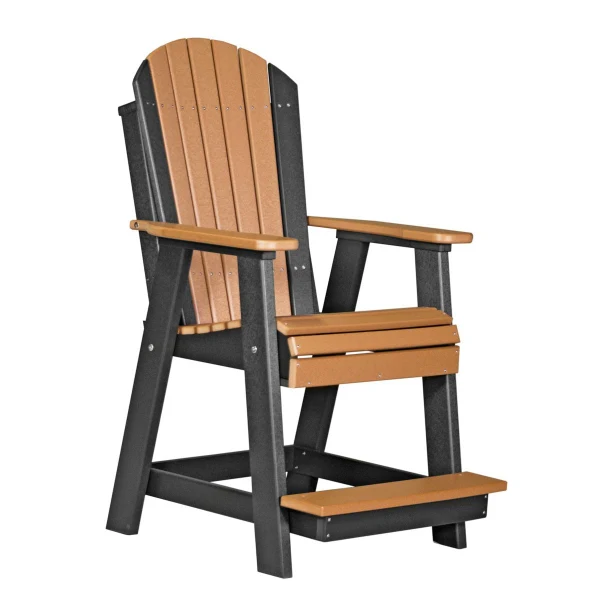 LuxCraft Adirondack Outdoor Poly Balcony Chair - Image 8