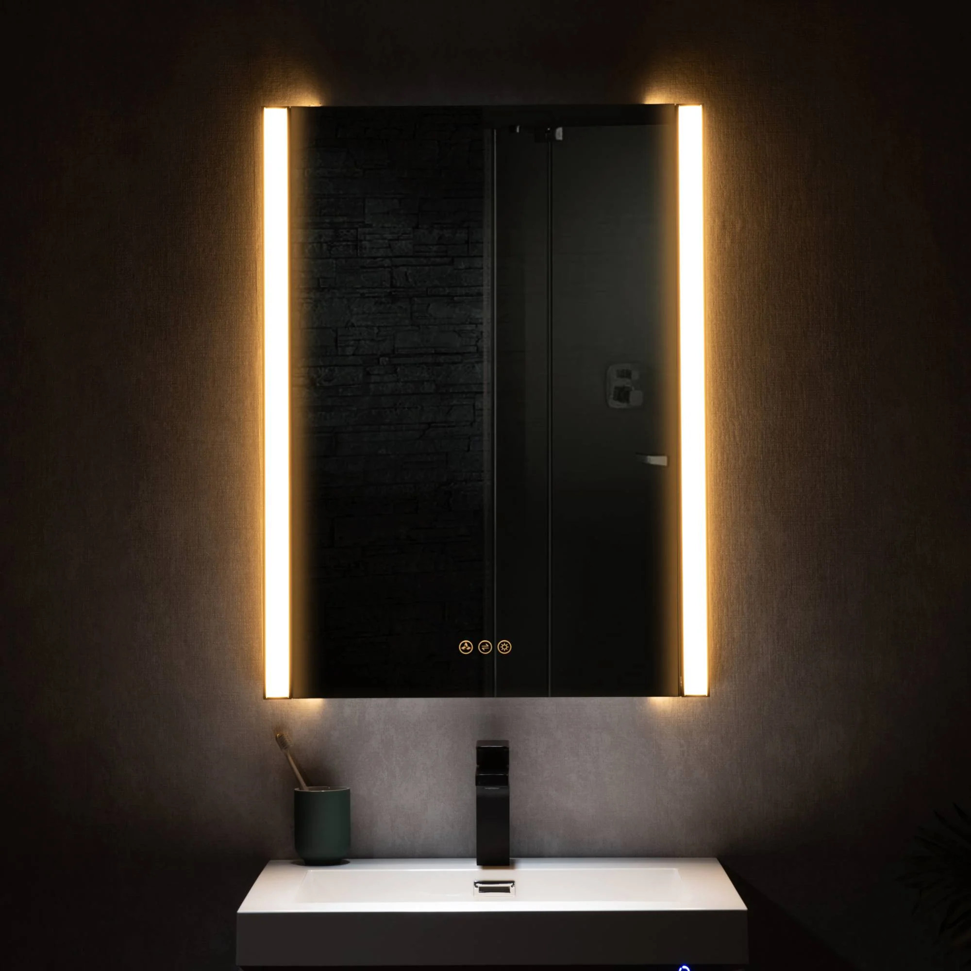 Blossom Binary 24″ LED Mirror - Image 16