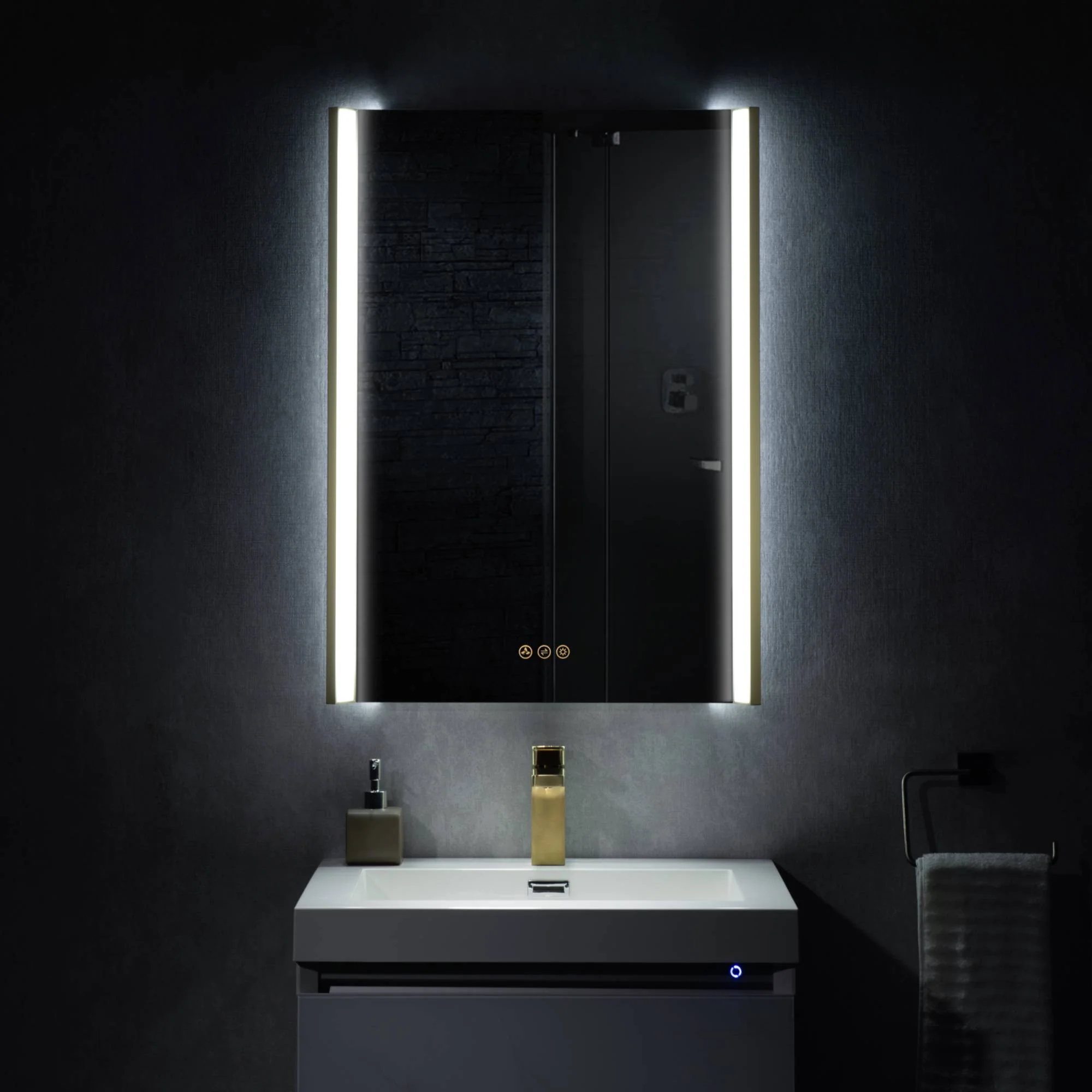 Blossom Binary 24″ LED Mirror - Image 32