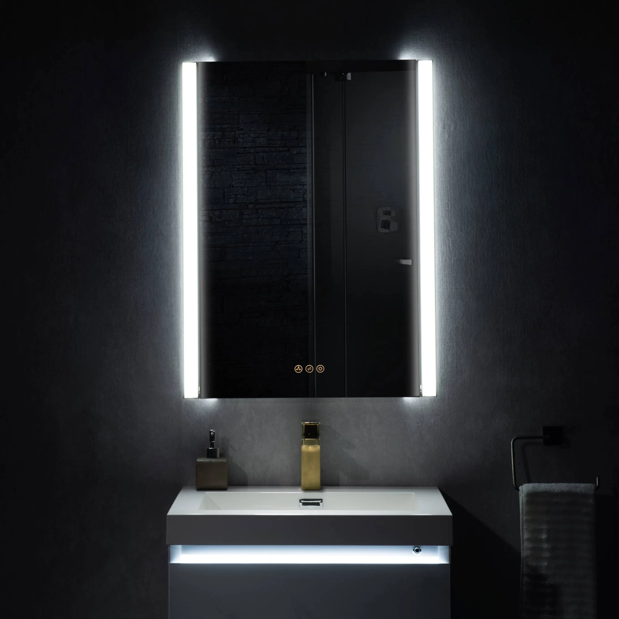 Blossom Binary 24″ LED Mirror - Image 34