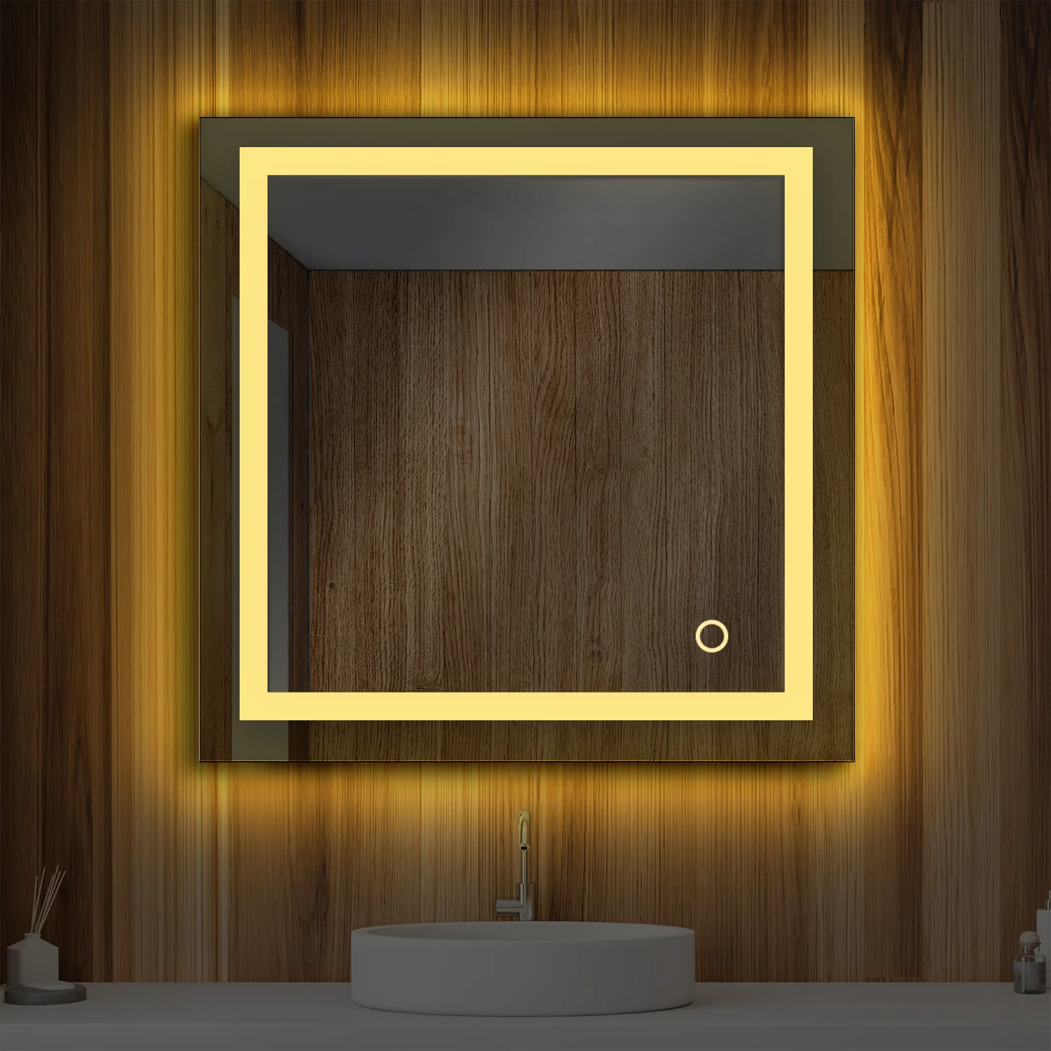 Blossom Lyra 30 x 30 Inch LED Mirror - Image 3