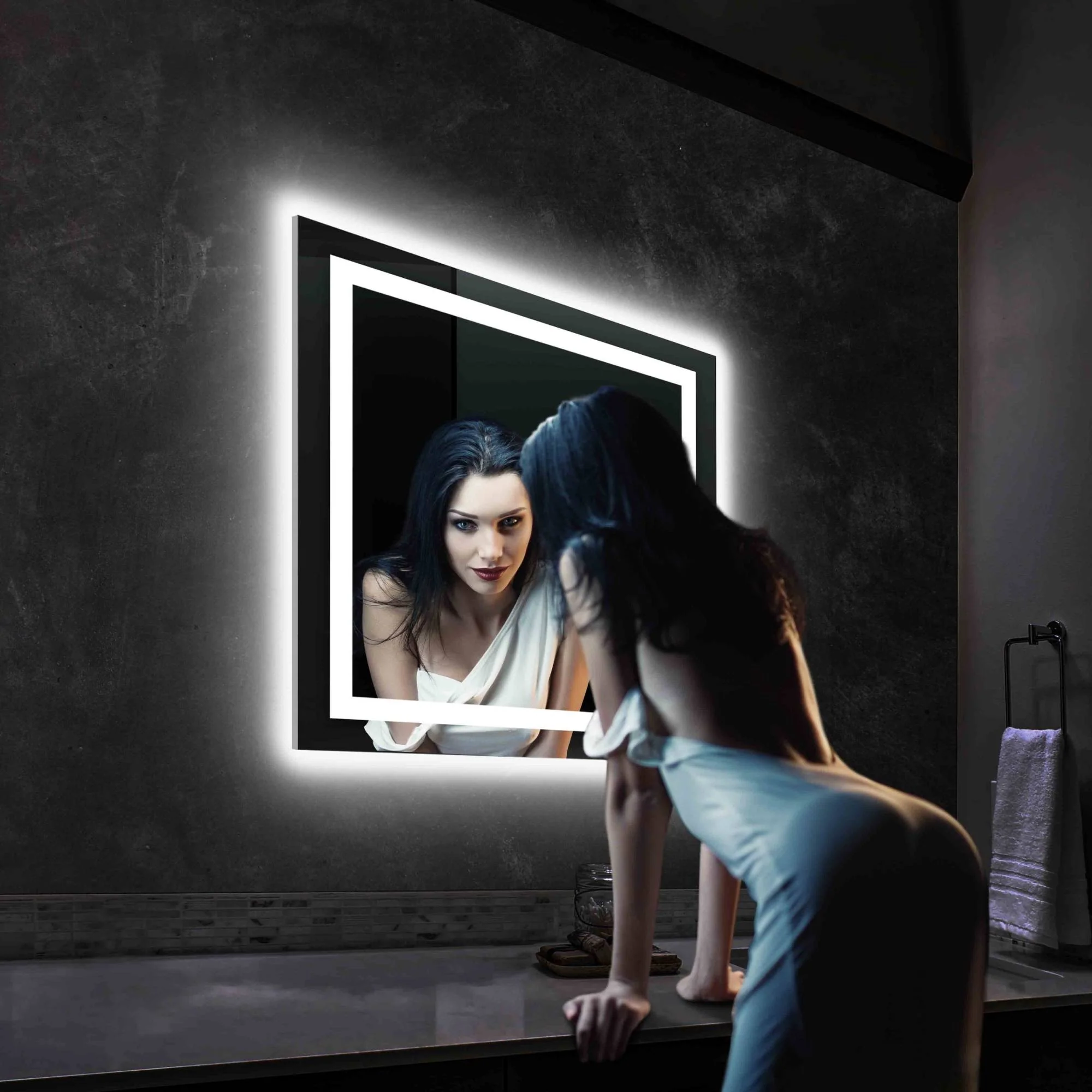 Blossom Lyra 30 x 30 Inch LED Mirror - Image 8