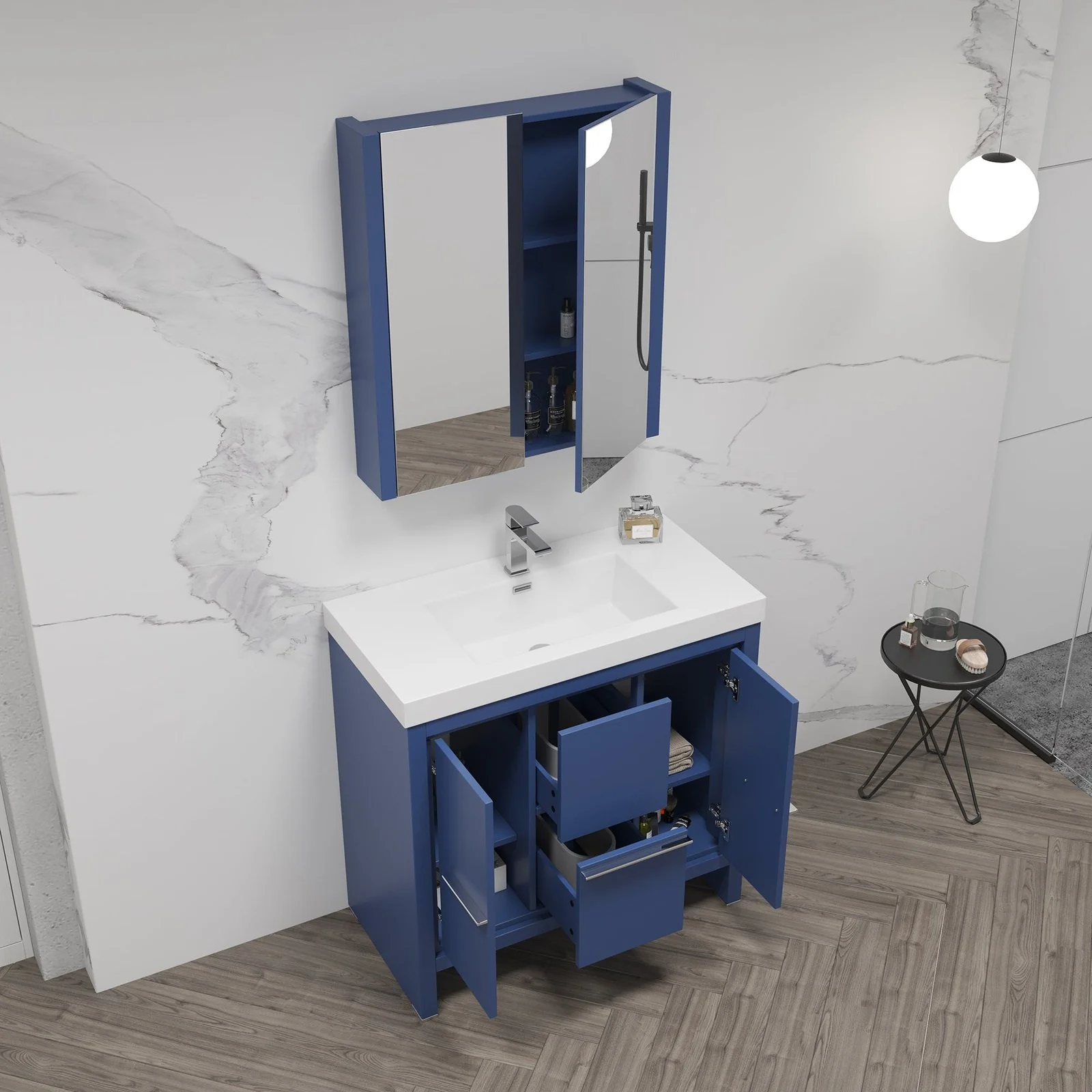 Blossom Milan 36 Inch Bathroom Vanity - Image 18