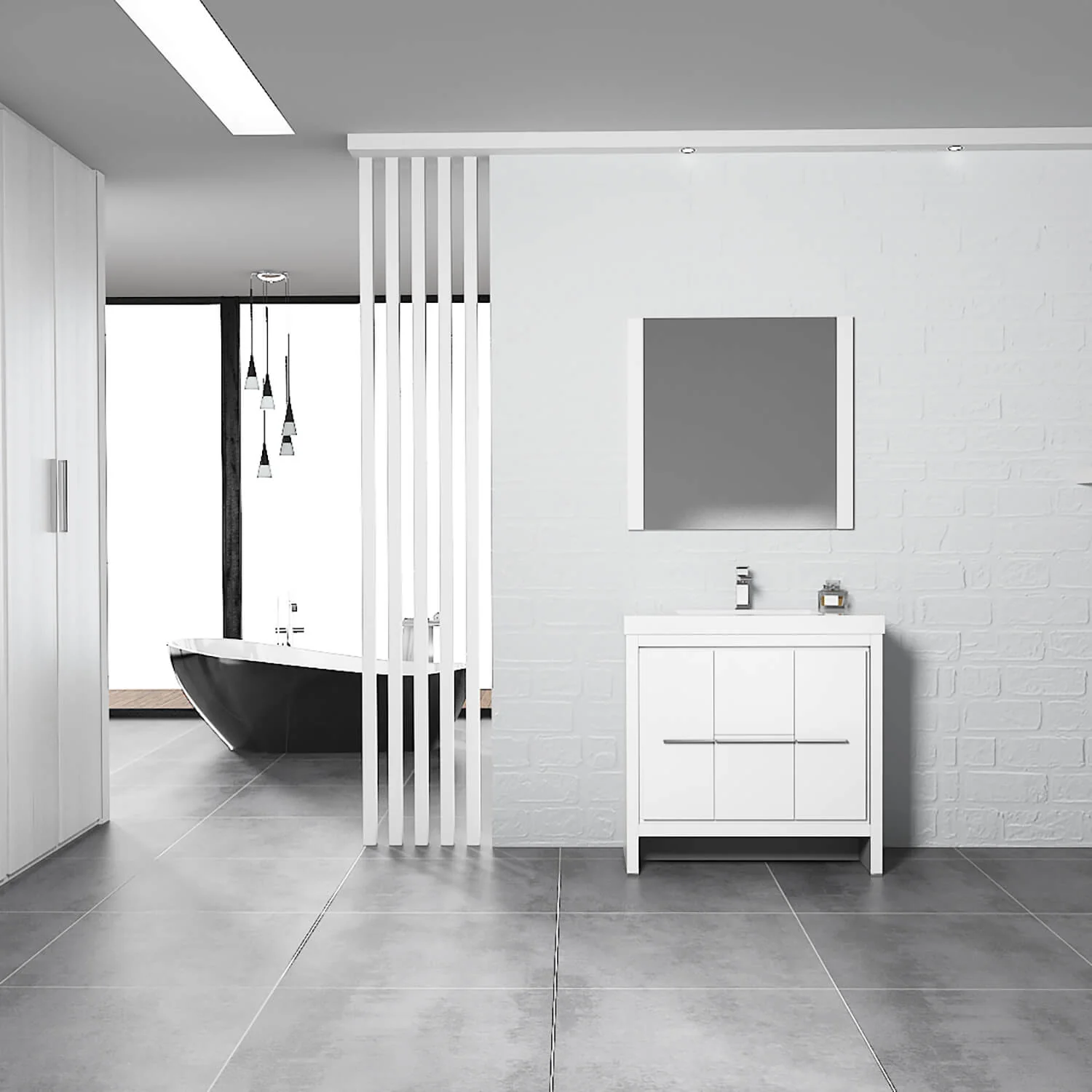 Blossom Milan 36 Inch Bathroom Vanity - Image 6