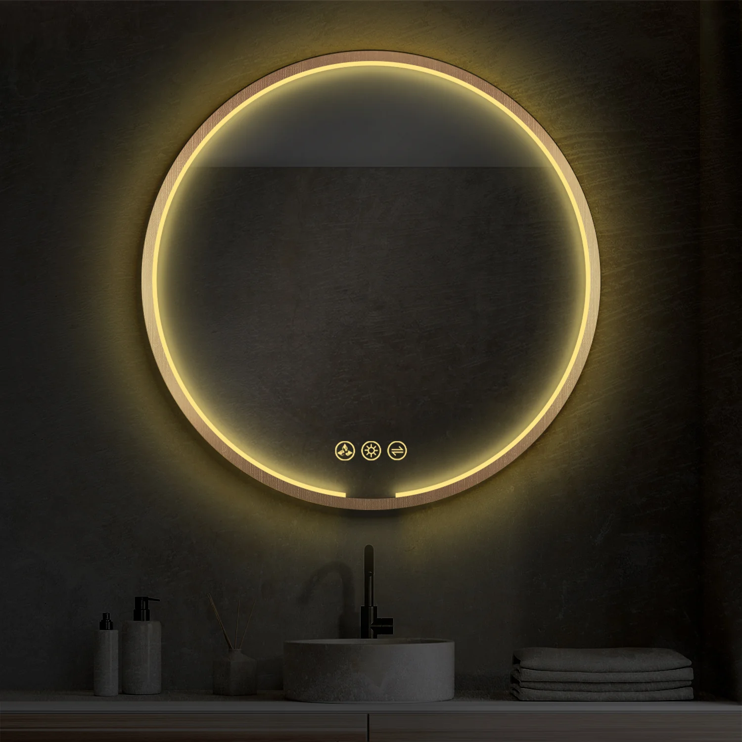 Blossom Oskar 36 Inch Round LED Mirror - Image 10
