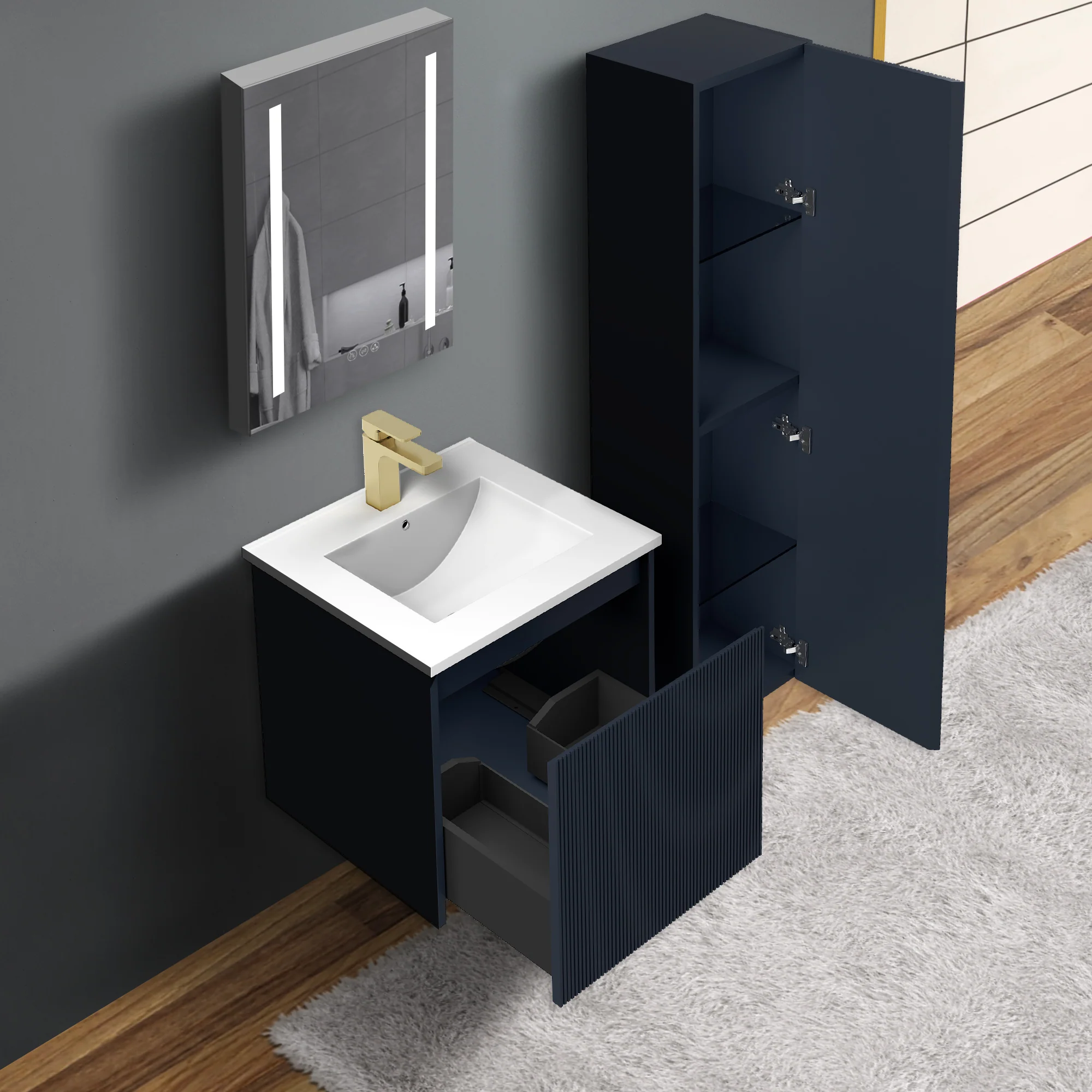 Blossom Positano 20″ Bathroom Vanity - Image 37