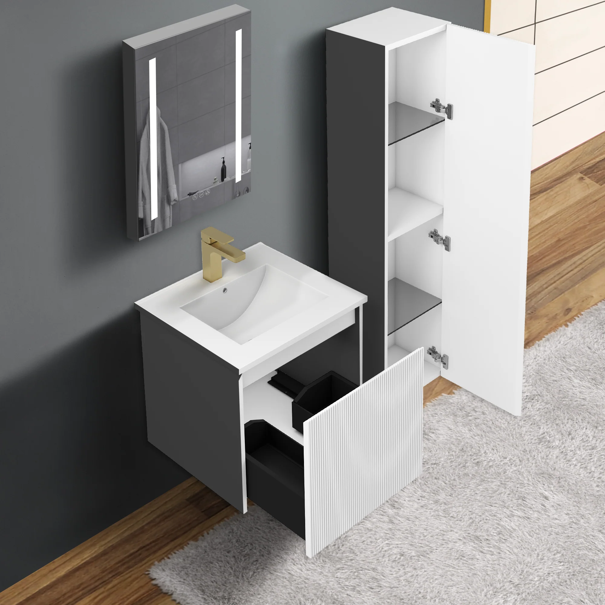 Blossom Positano 20″ Bathroom Vanity - Image 7