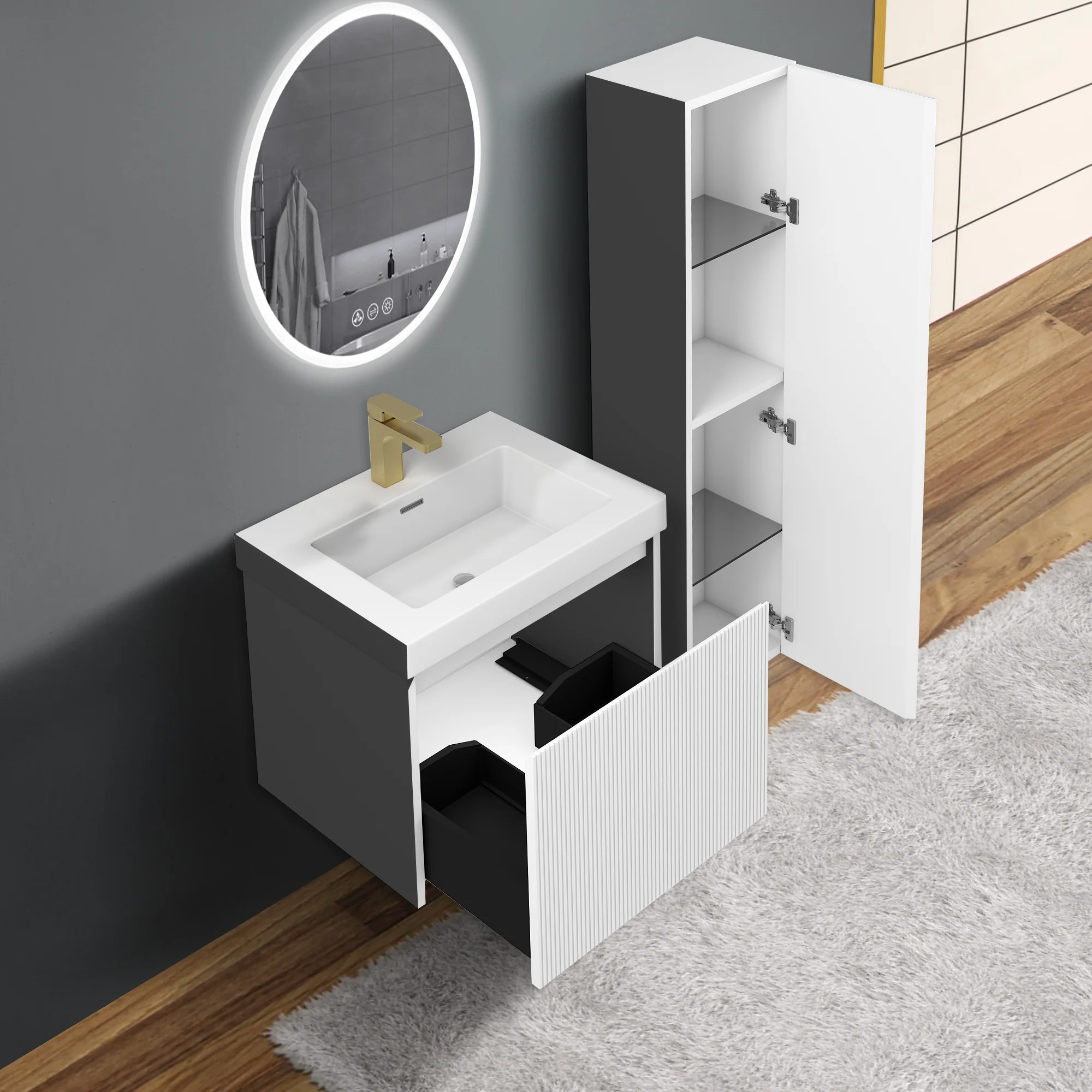 Blossom Positano 24″ Bathroom Vanity - Image 3