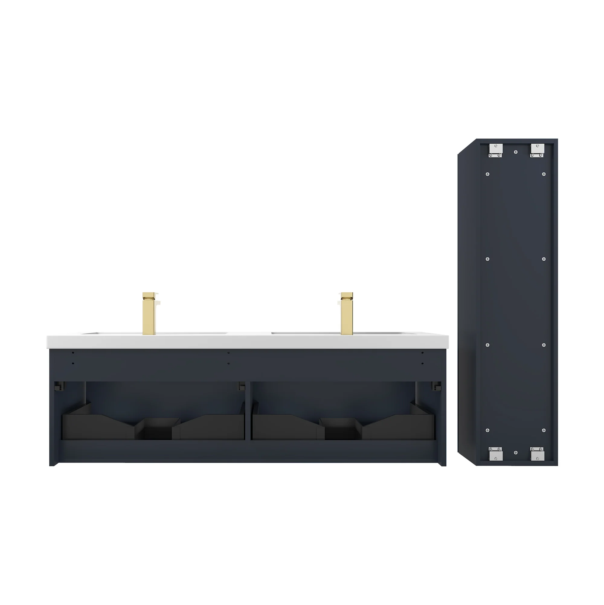 Blossom Positano 60″ Bathroom Double Vanity - Image 21