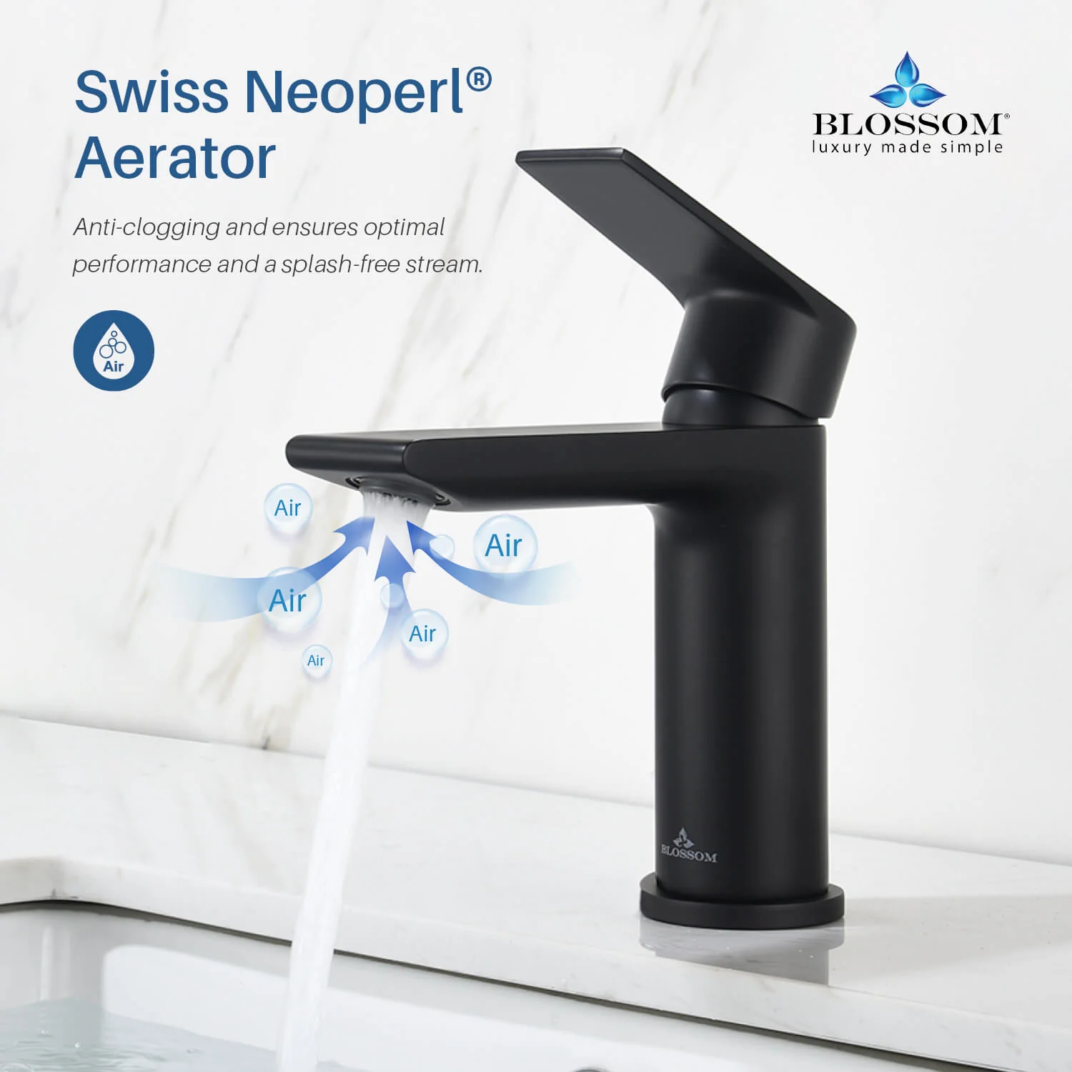 Blossom Single Handle Lavatory Faucet – F01 102 - Image 28