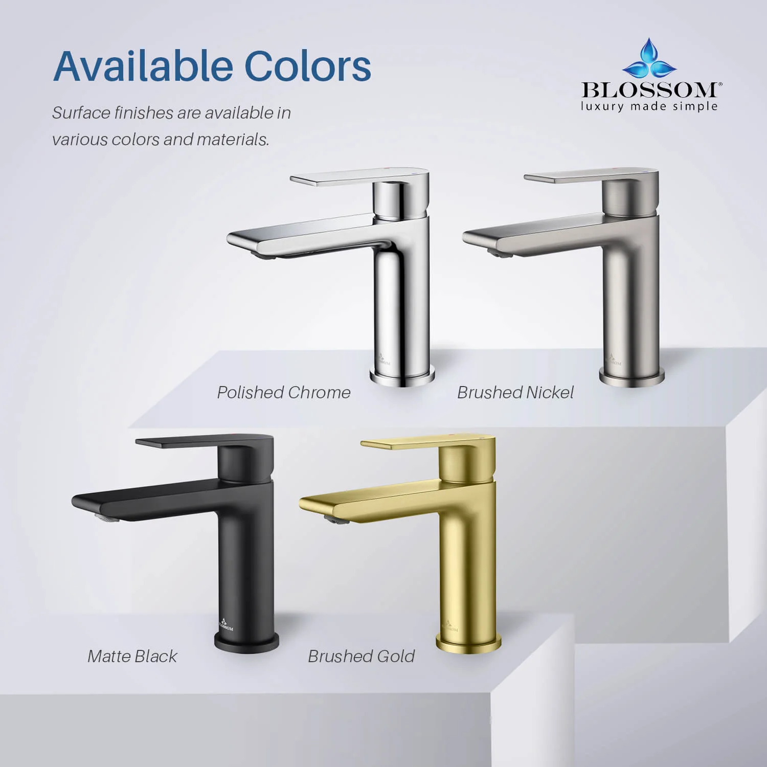 Blossom Single Handle Lavatory Faucet – F01 102 - Image 32