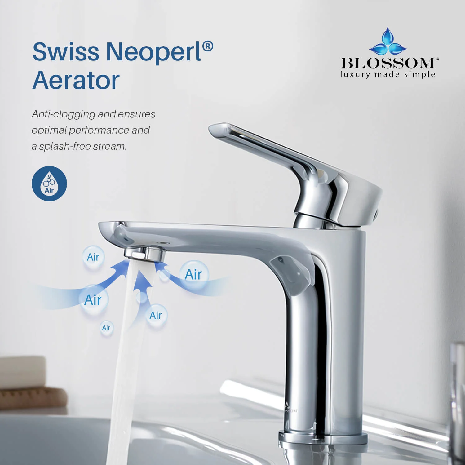 Blossom Single Handle Lavatory Faucet – F01 120 - Image 10
