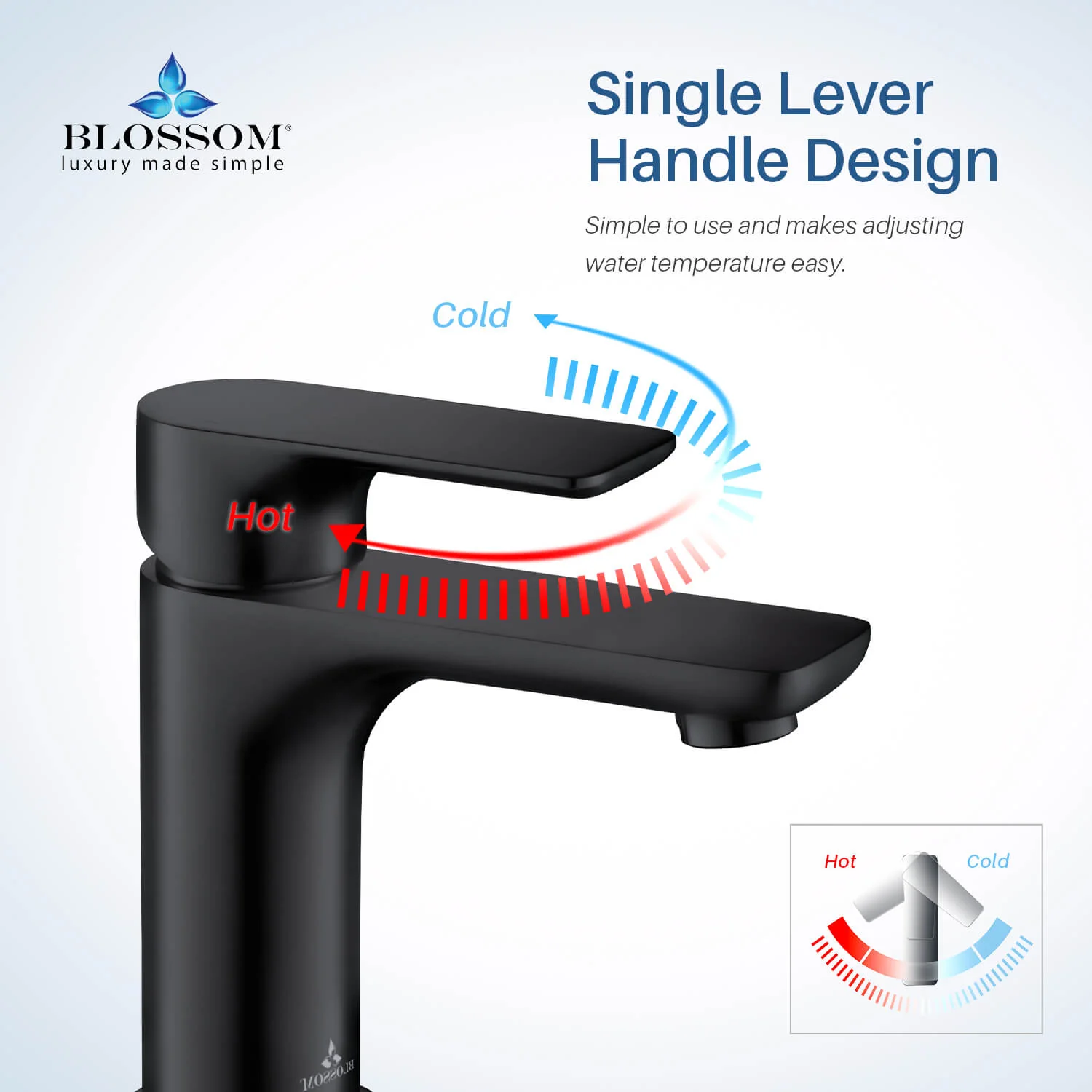Blossom Single Handle Lavatory Faucet – F01 120 - Image 52