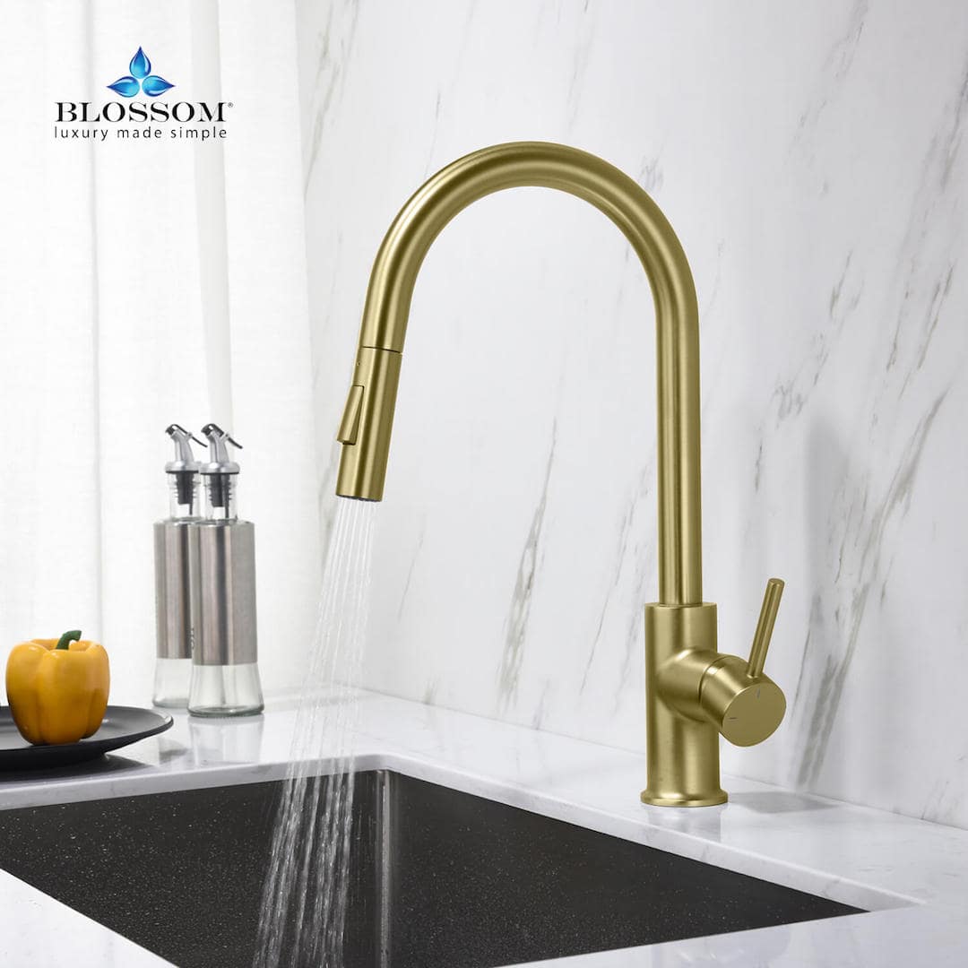 Blossom Single Handle Pull Down Kitchen Faucet – F01 206 - Image 47