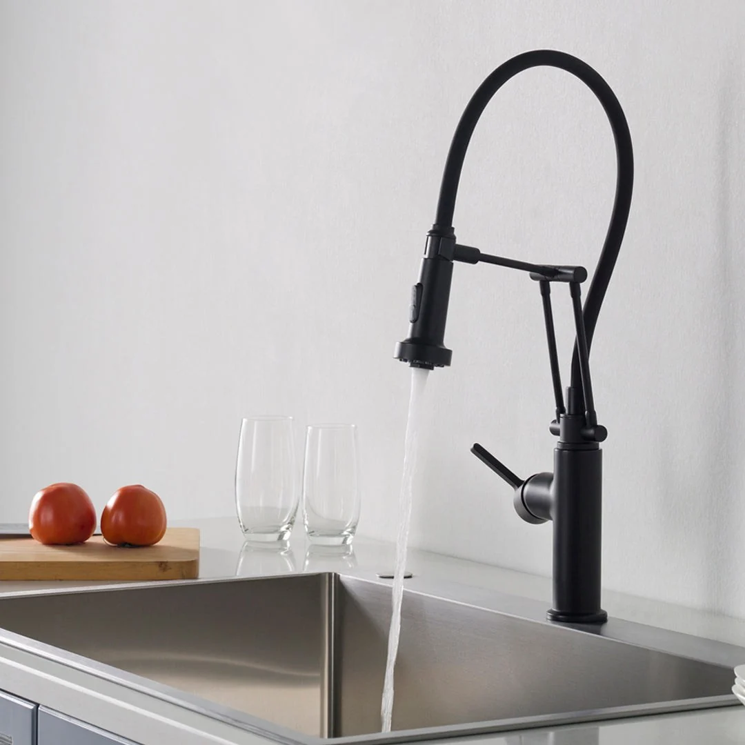 Blossom Single Handle Pull Out Kitchen Faucet – F01 208 - Image 10