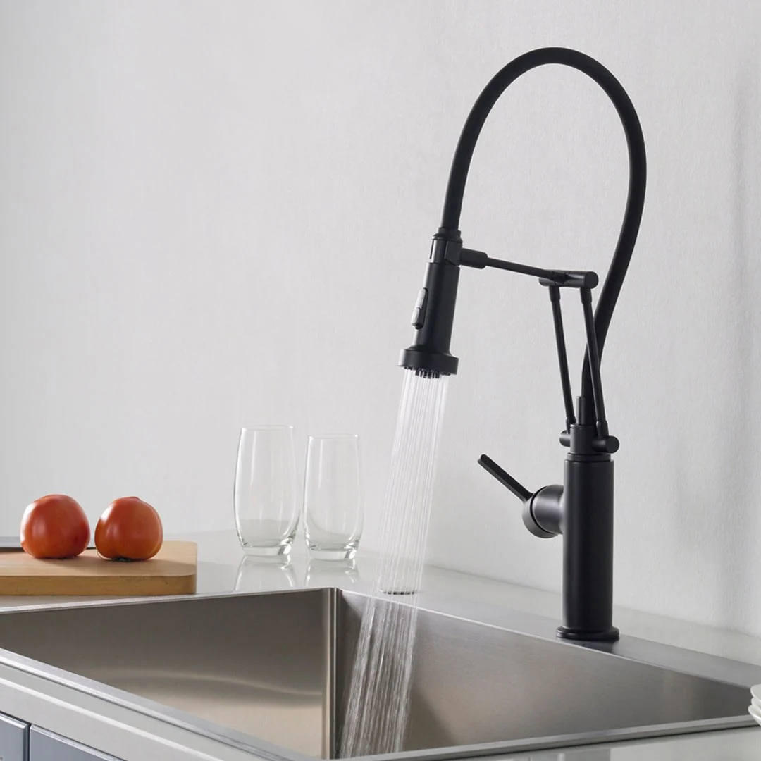 Blossom Single Handle Pull Out Kitchen Faucet – F01 208 - Image 11