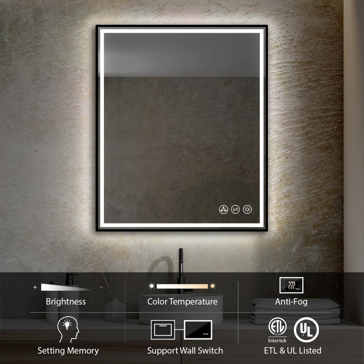 Blossom Stellar 30 Inch LED Mirror - Image 3
