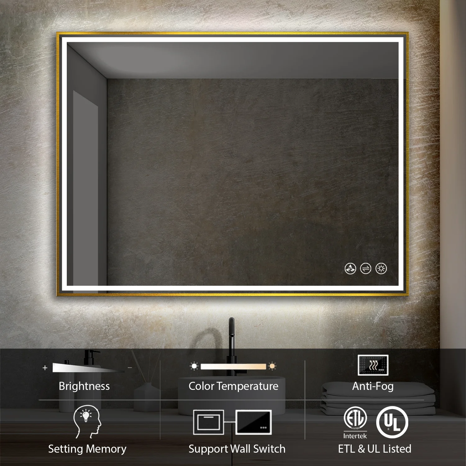 Blossom Stellar 48 Inch LED Mirror - Image 18