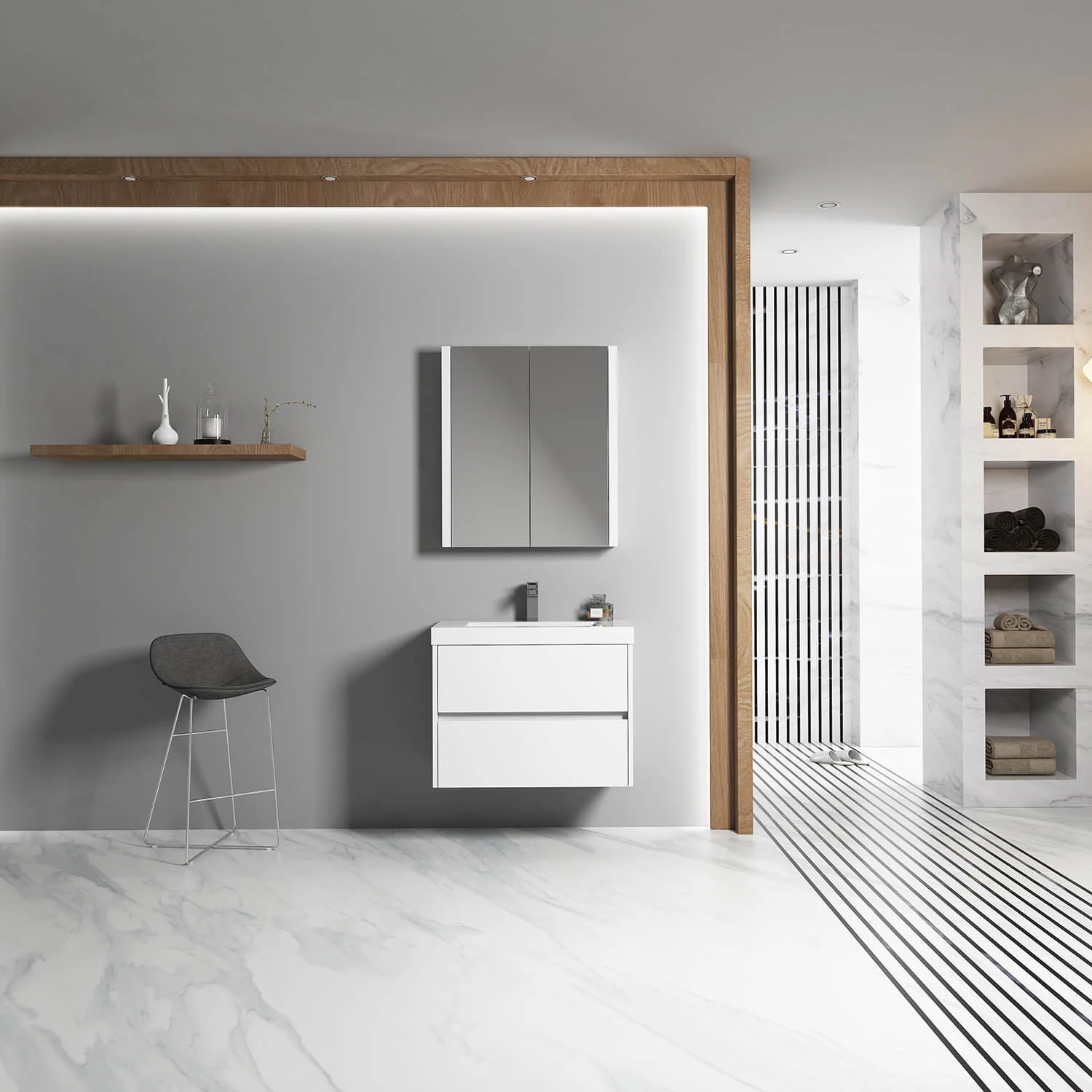 Blossom Valencia 30 Inch Bathroom Vanity - Image 4