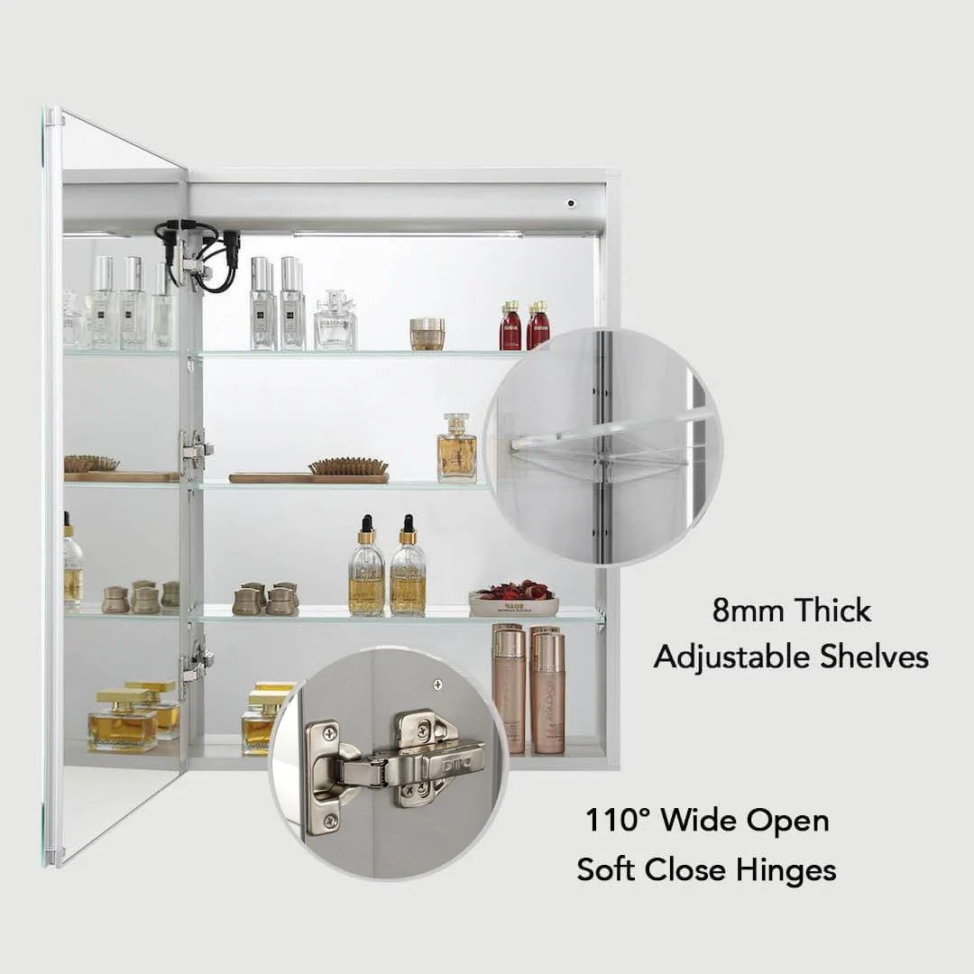 Blossom Vega – 24 Inches LED Medicine Cabinet - Image 6