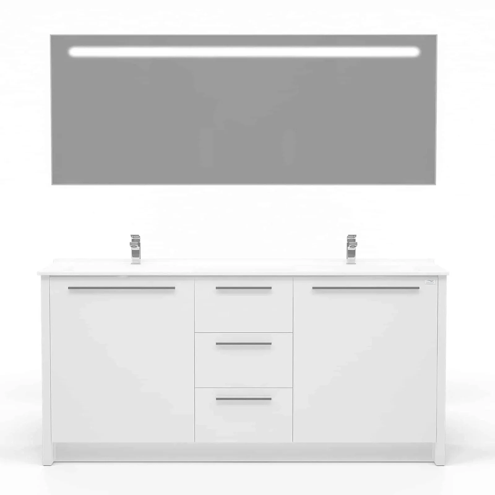 Casa Mare Nona Modern Double Sink Freestanding Bathroom Vanity and Sink Combo - Image 24