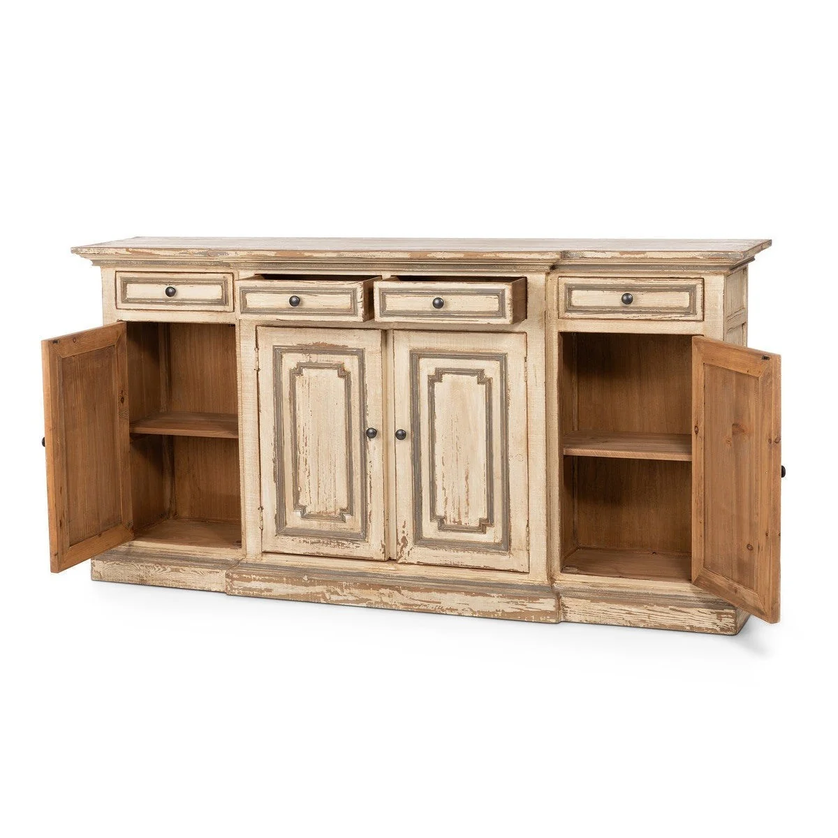 Park Hill Collection Country French Cedric Wood Console EFC20144 - Image 4