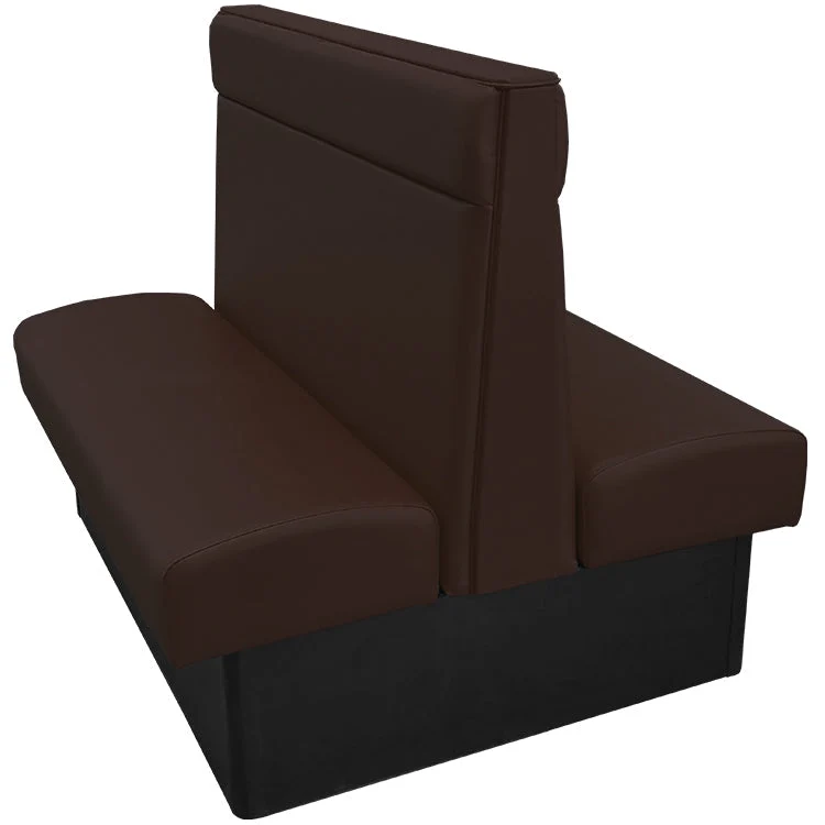 Oak Street Manufacturing Double 84" x 42" Drake Vinyl/Upholstered Booth - Image 3